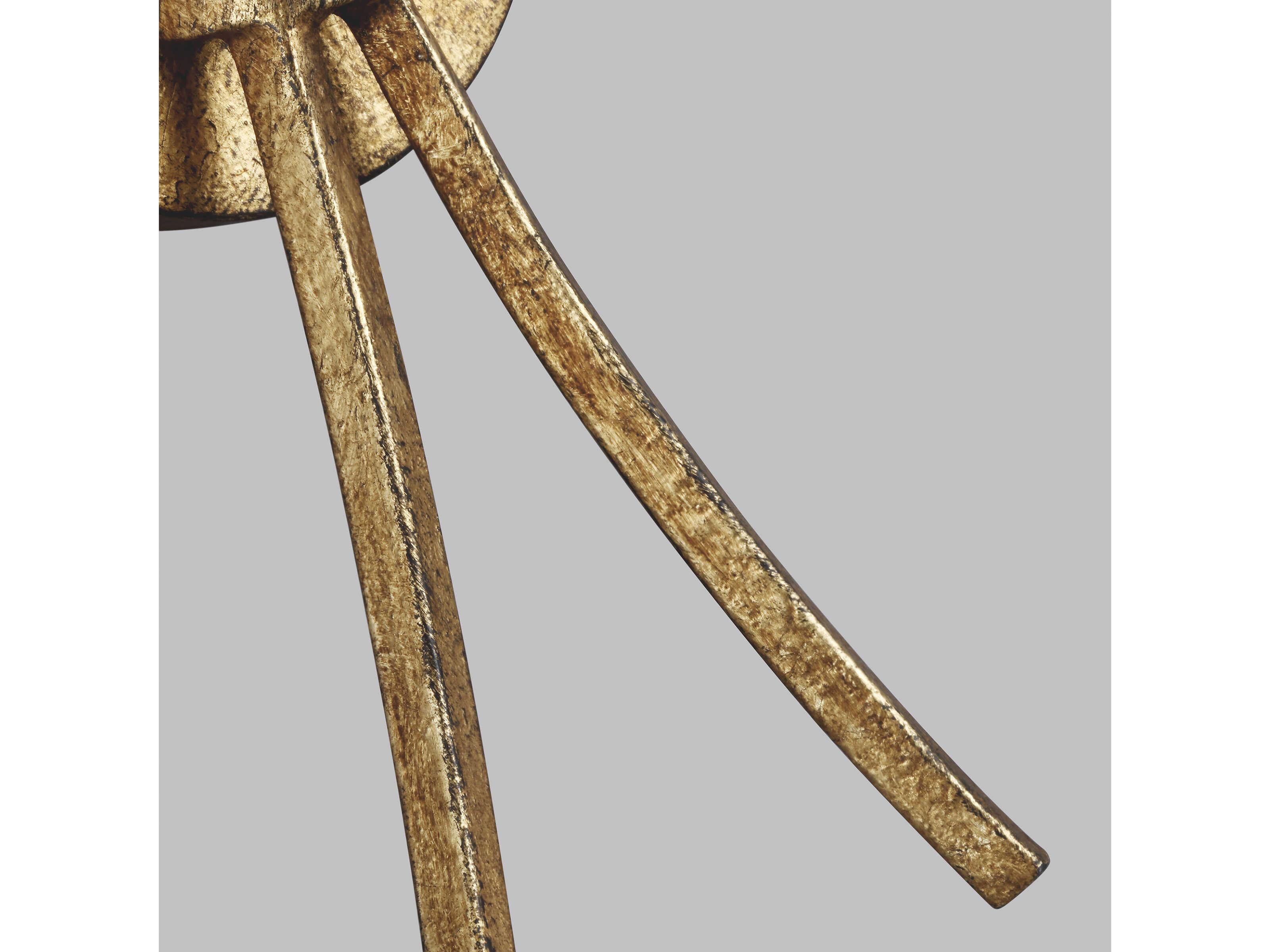 Visual Comfort Studio Westerly 2-Light Antique Gild Gold Traditional Wall Sconce