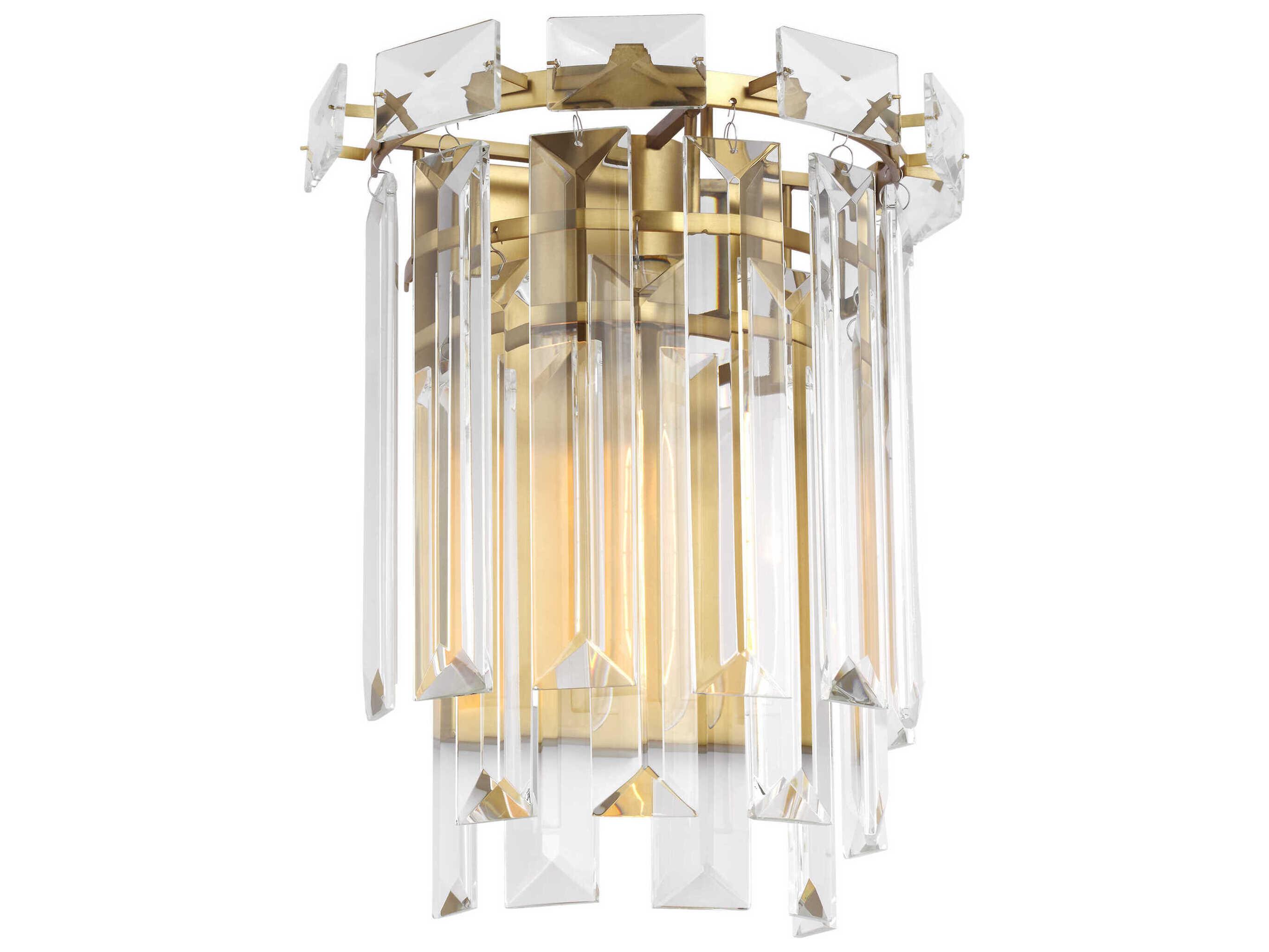 Visual Comfort Studio Arden 1-Light Burnished Brass Wall Sconce