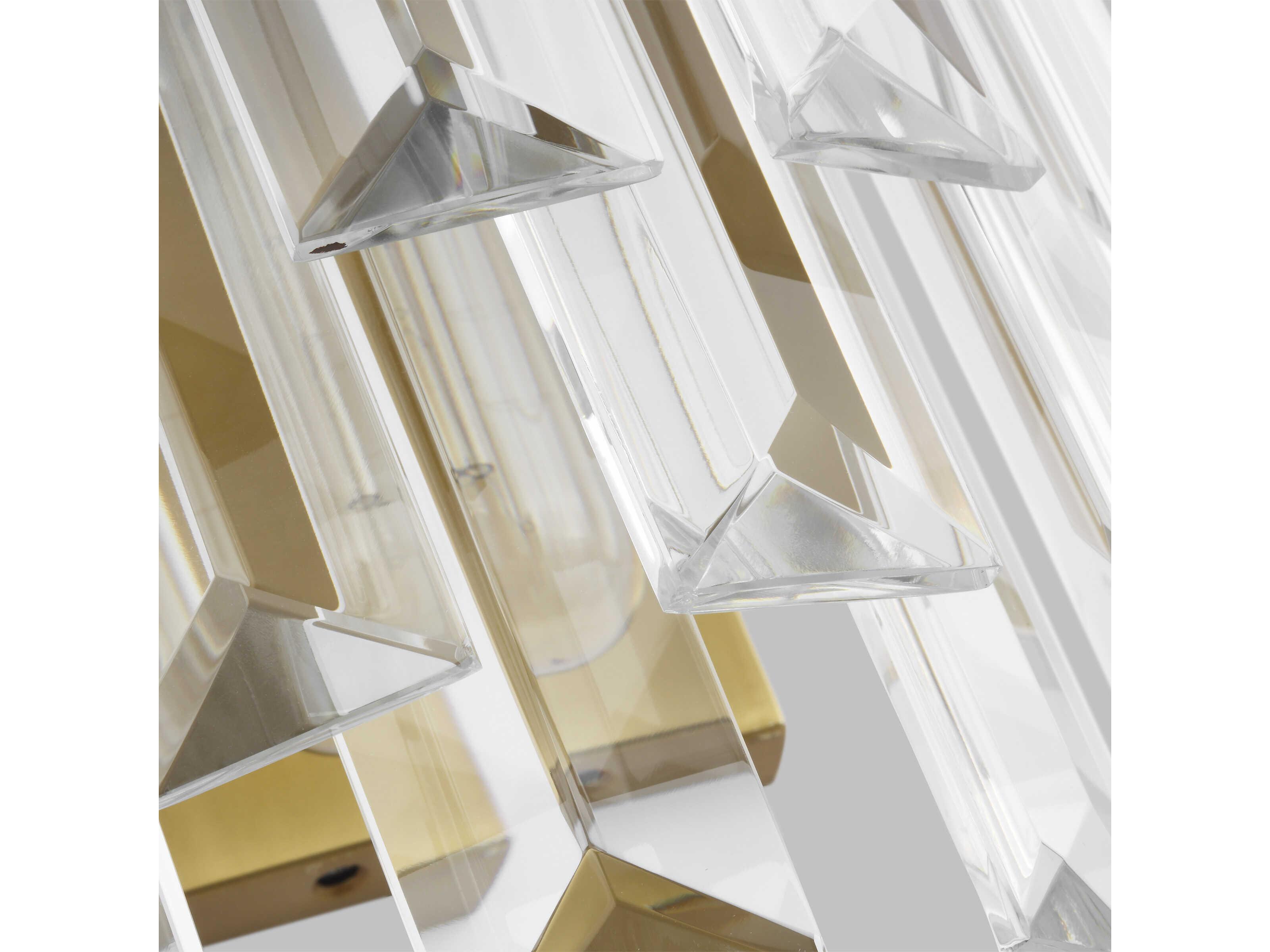 Visual Comfort Studio Arden 1-Light Burnished Brass Wall Sconce