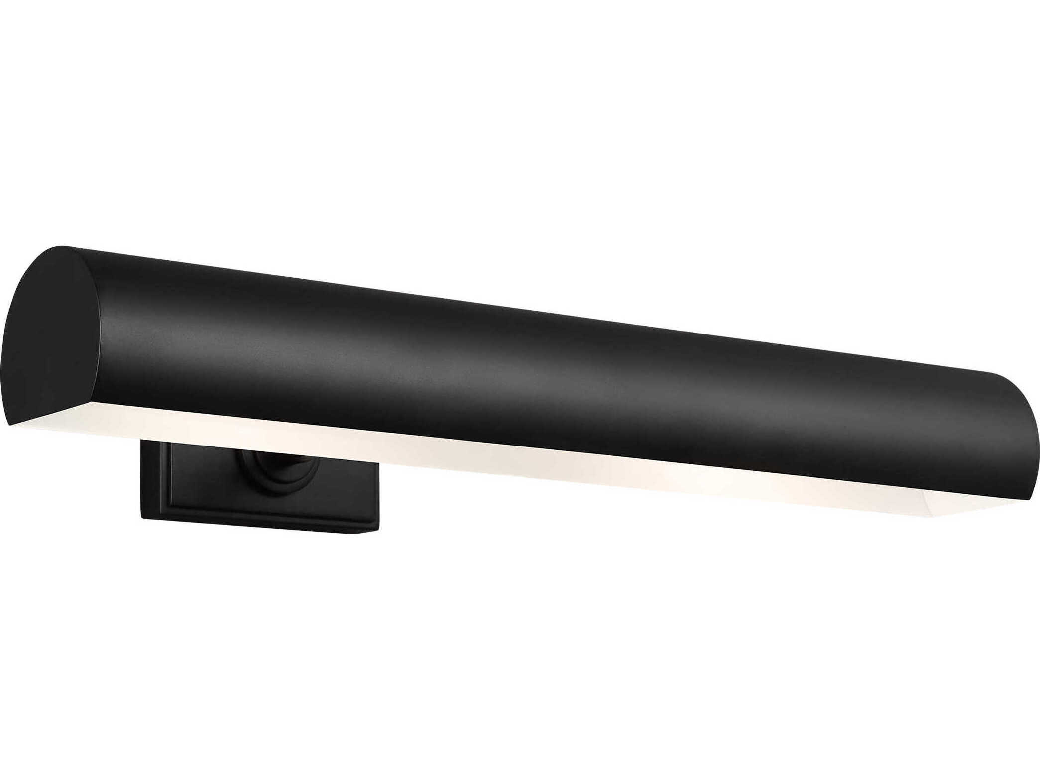 Visual Comfort Studio Kenyon 2-Light Aged Iron Black Picture Light