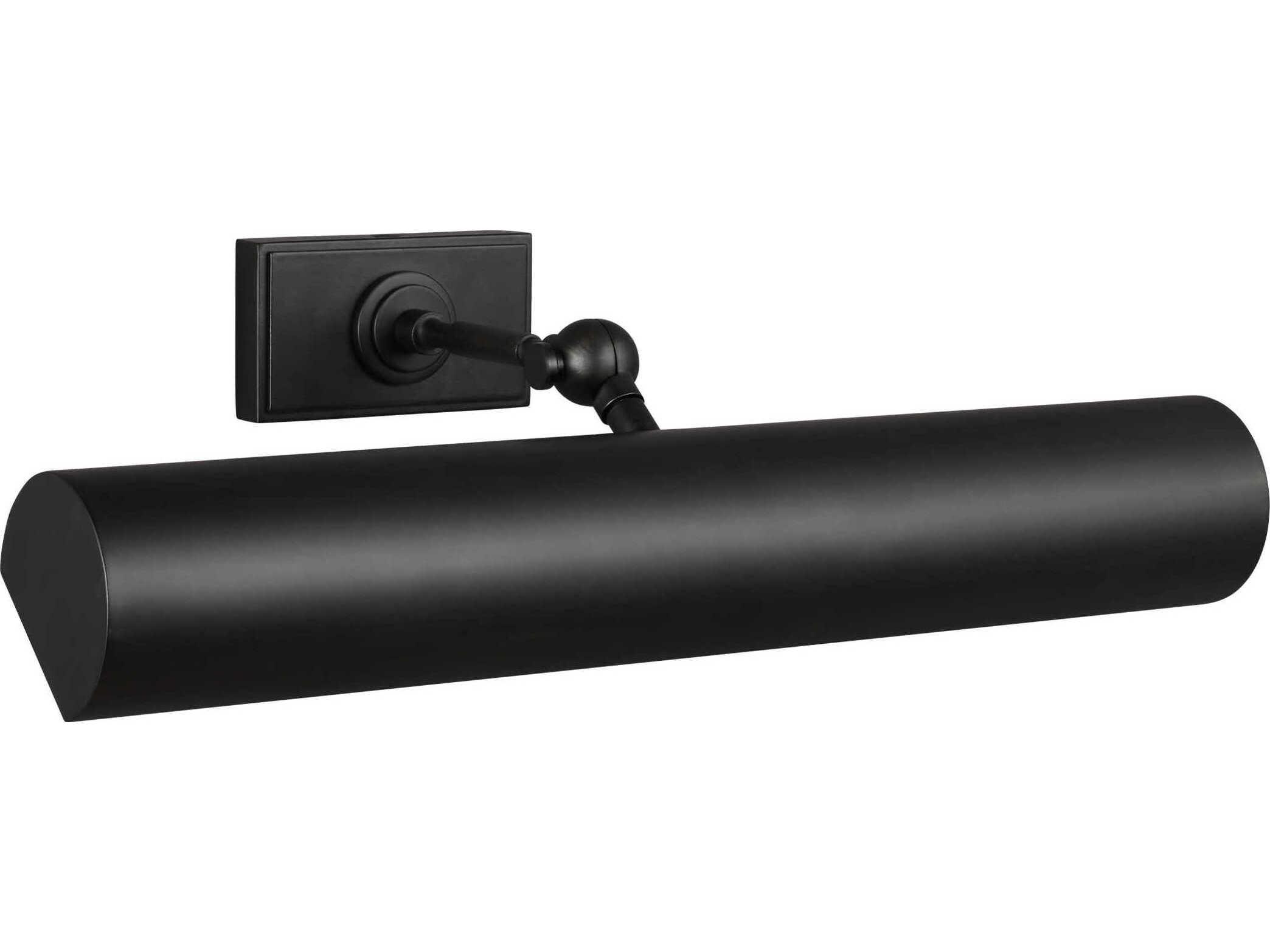 Visual Comfort Studio Kenyon 2-Light Aged Iron Black Picture Light