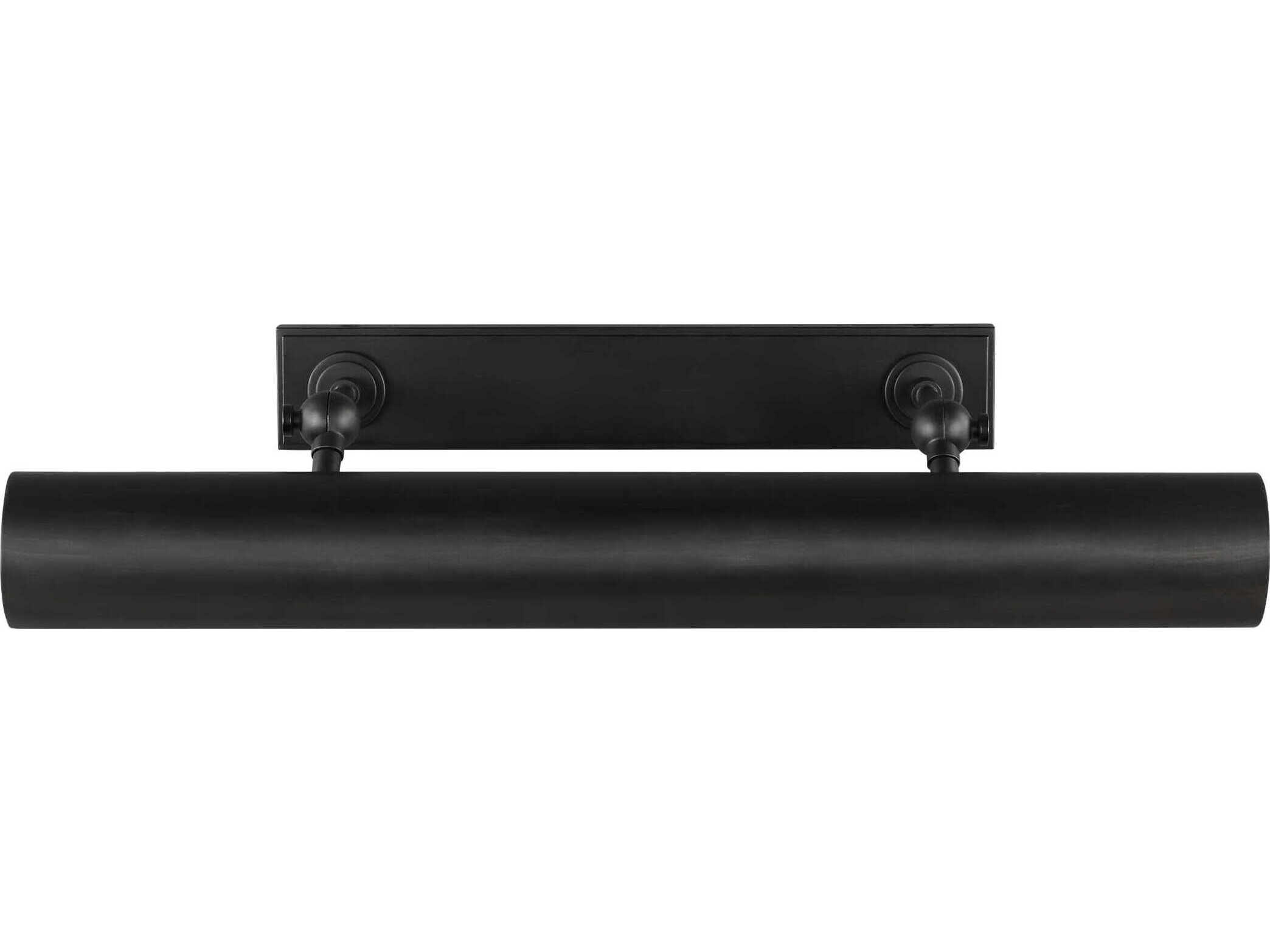 Visual Comfort Studio Kenyon 2-Light Aged Iron Black Picture Light