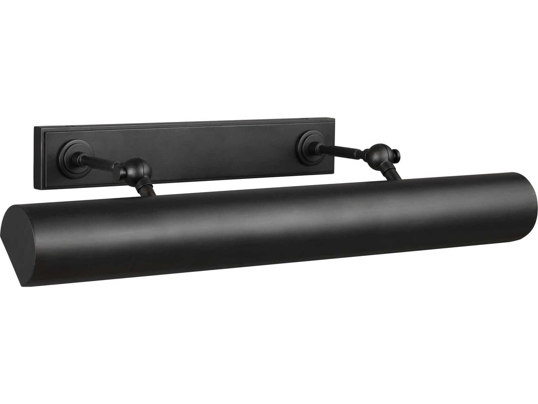 Visual Comfort Studio Kenyon 2-Light Aged Iron Black Picture Light