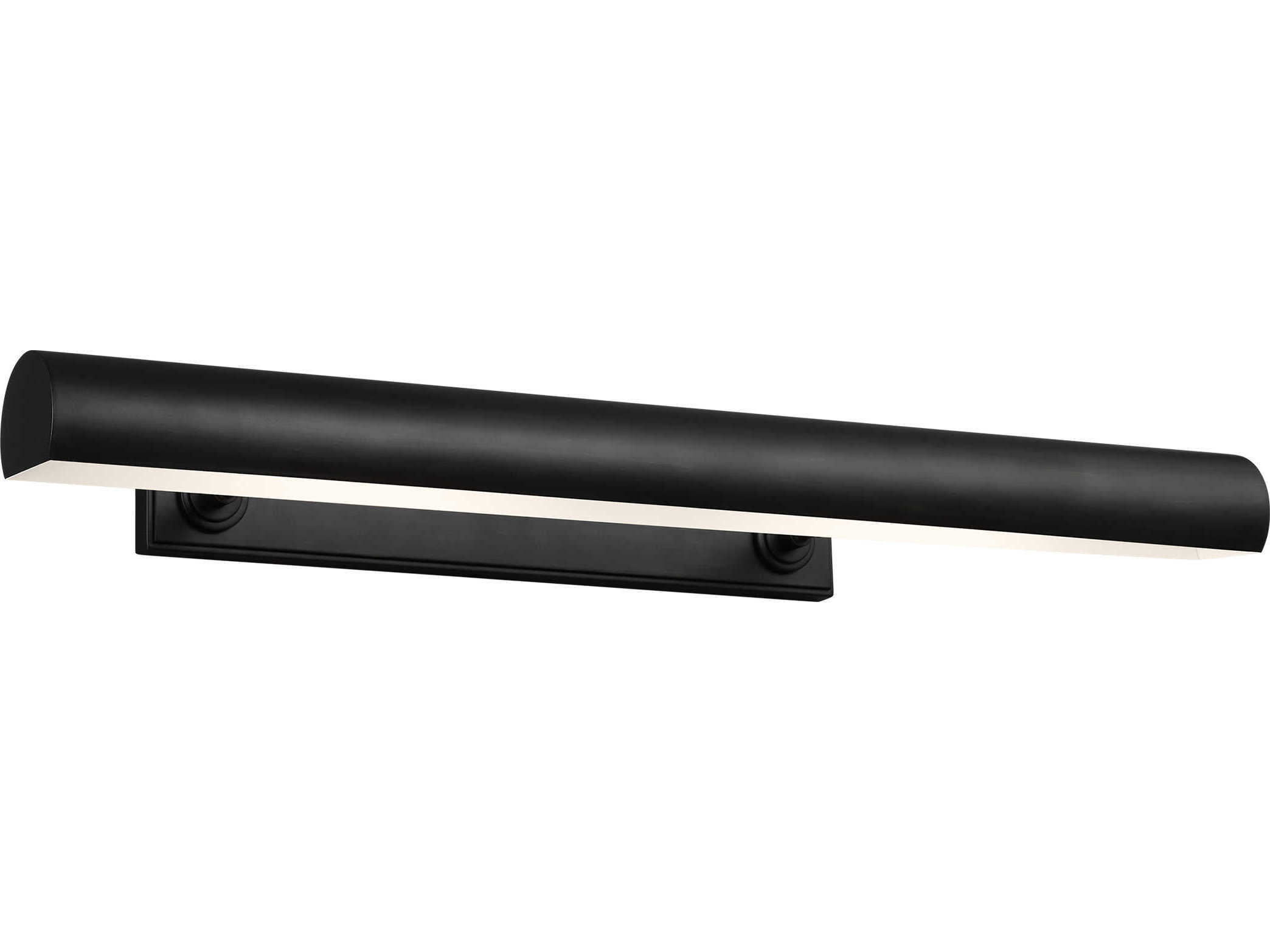 Visual Comfort Studio Kenyon 2-Light Aged Iron Black Picture Light