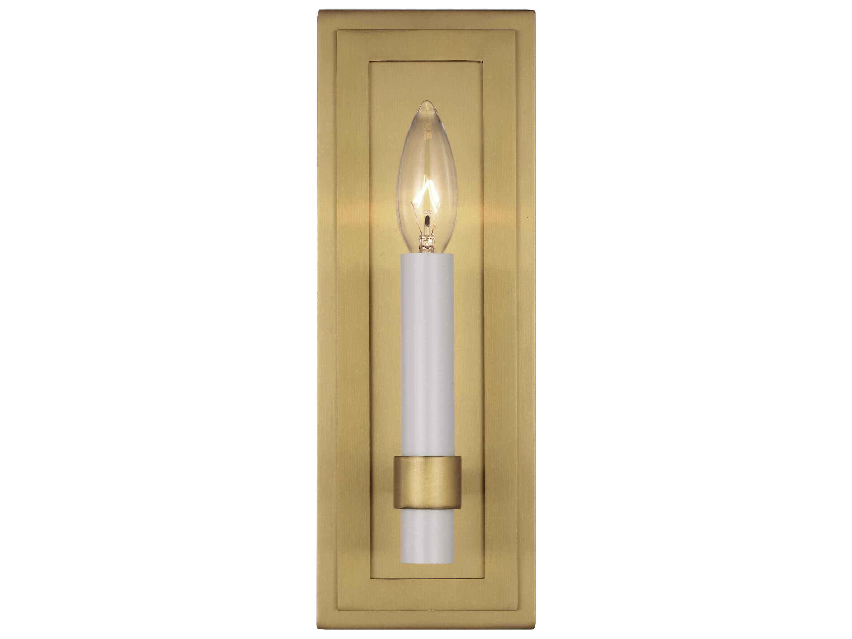Visual Comfort Studio Marston 1-Light Burnished Brass Wall Sconce