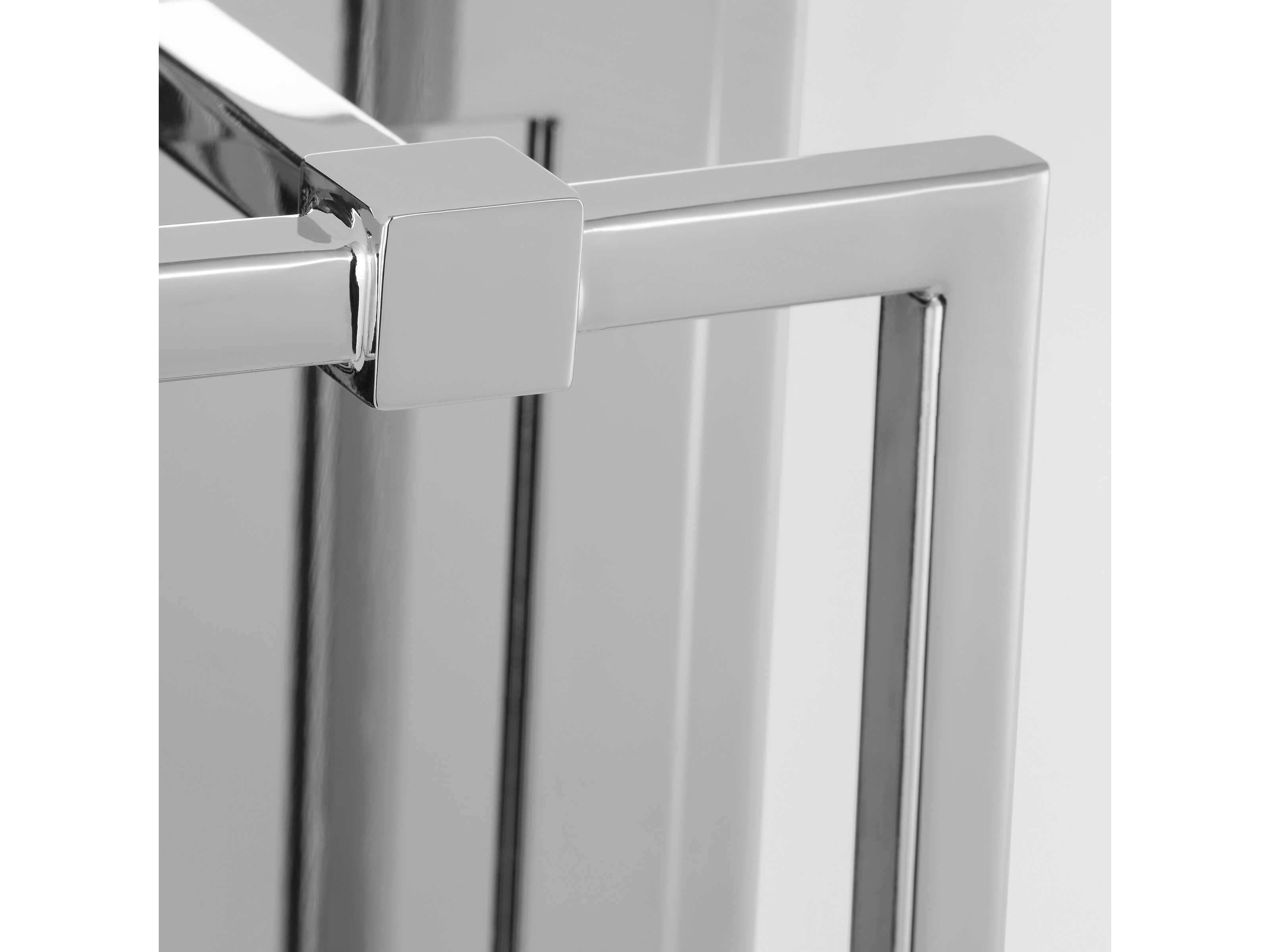 Visual Comfort Studio Marston 1-Light Polished Nickel Wall Sconce