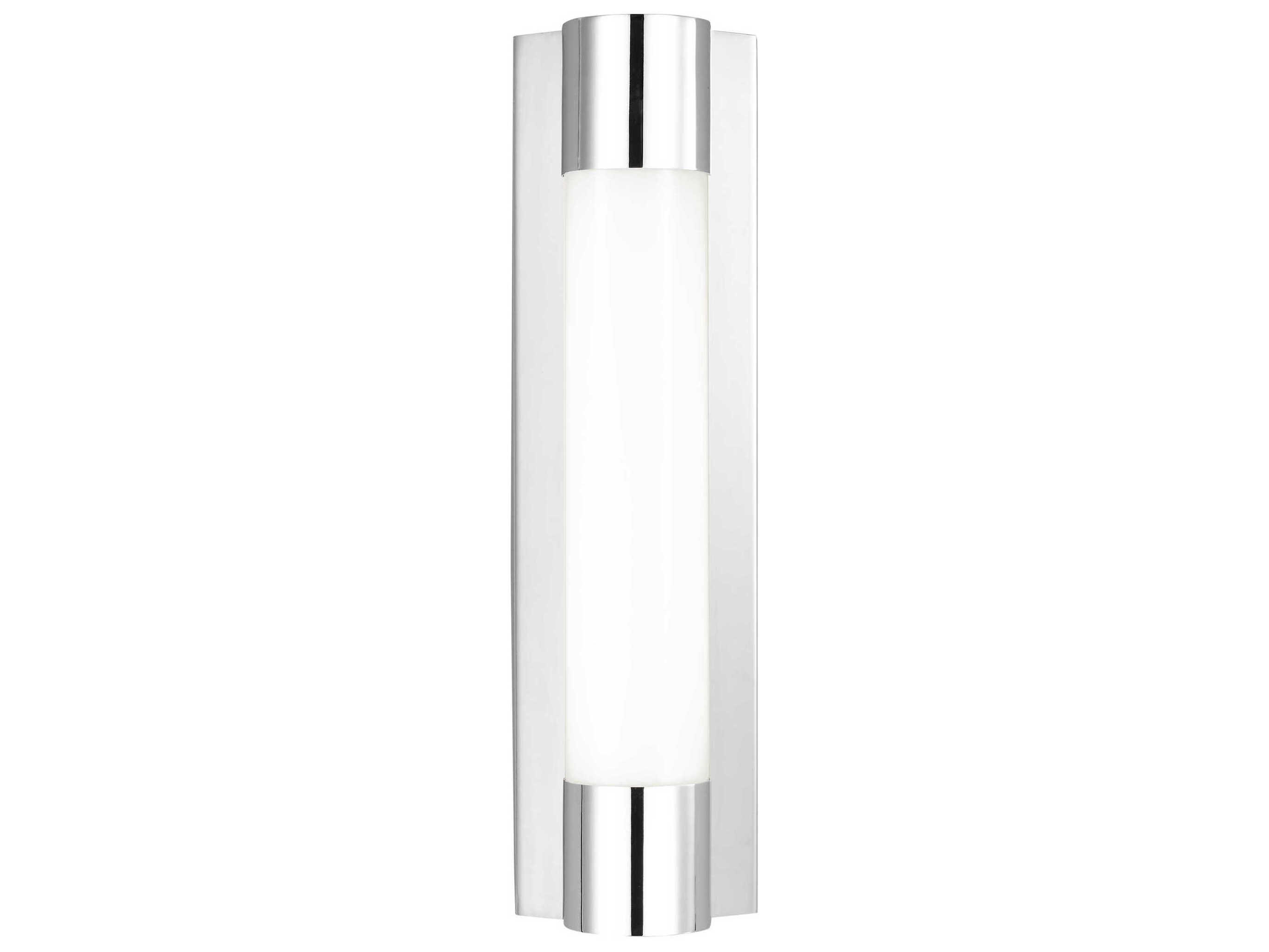 Visual Comfort Studio Loring 1-Light Chrome Wall Sconce