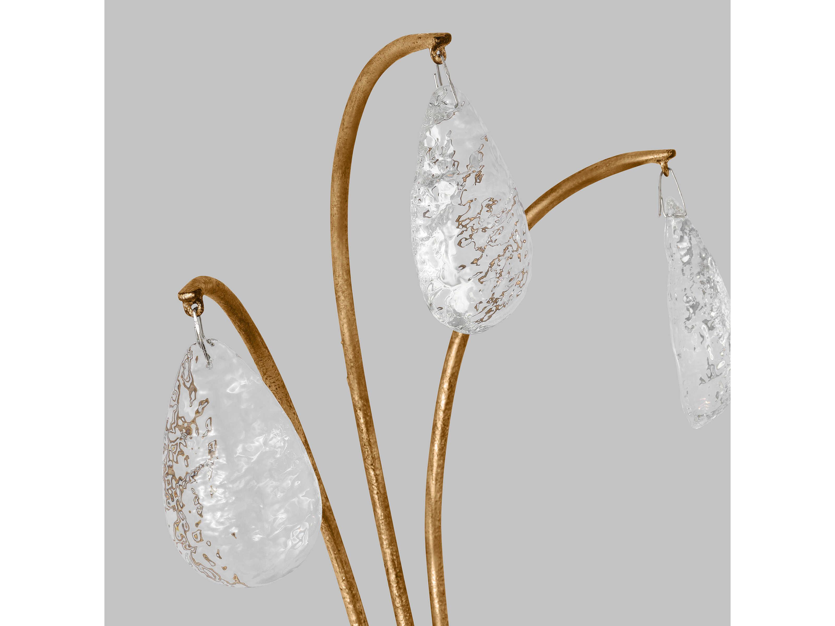 Visual Comfort Studio Shannon 2-Light Antique Gild Gold Traditional Wall Sconce