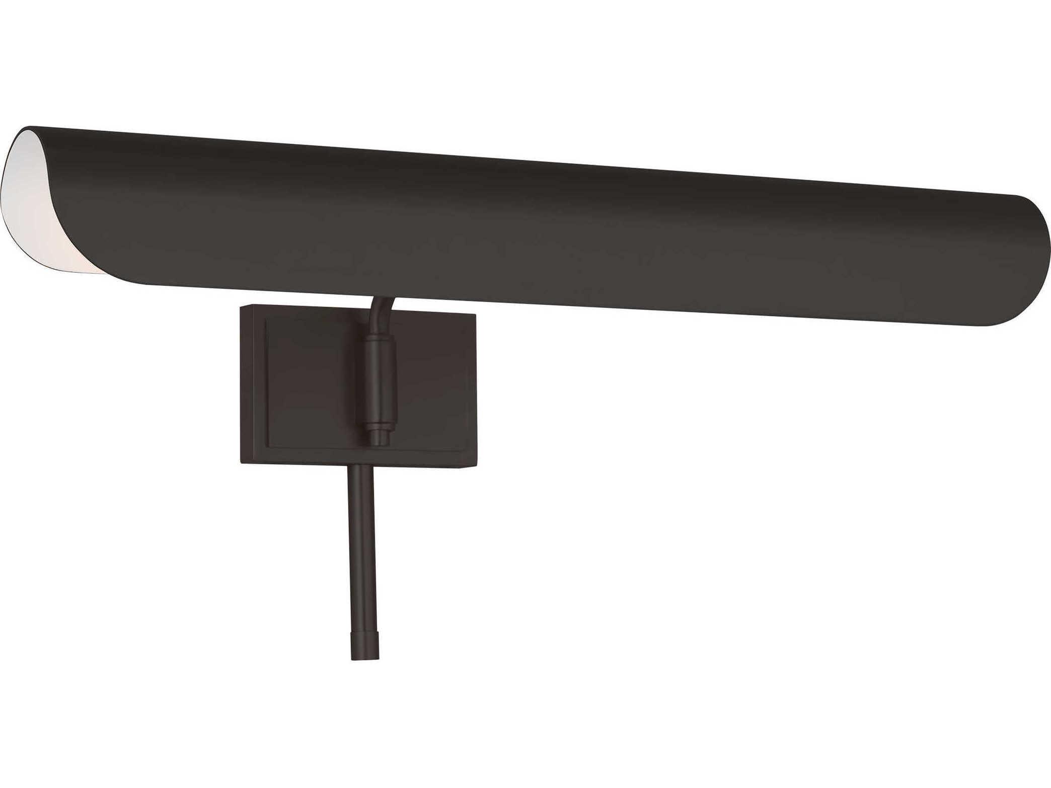 Visual Comfort Studio Hull 2-Light Aged Iron Black Picture Light