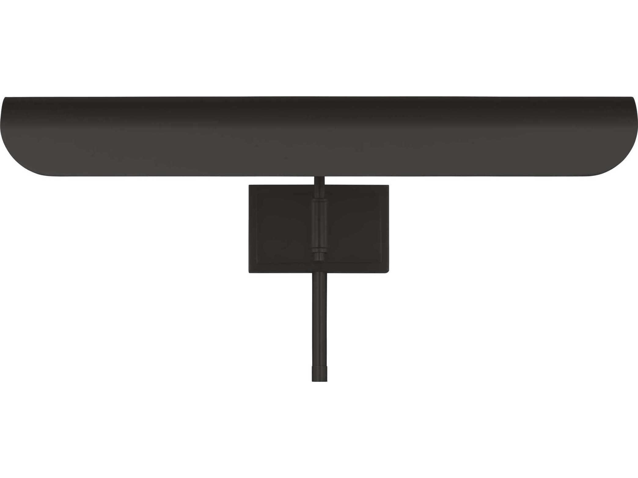 Visual Comfort Studio Hull 2-Light Aged Iron Black Picture Light