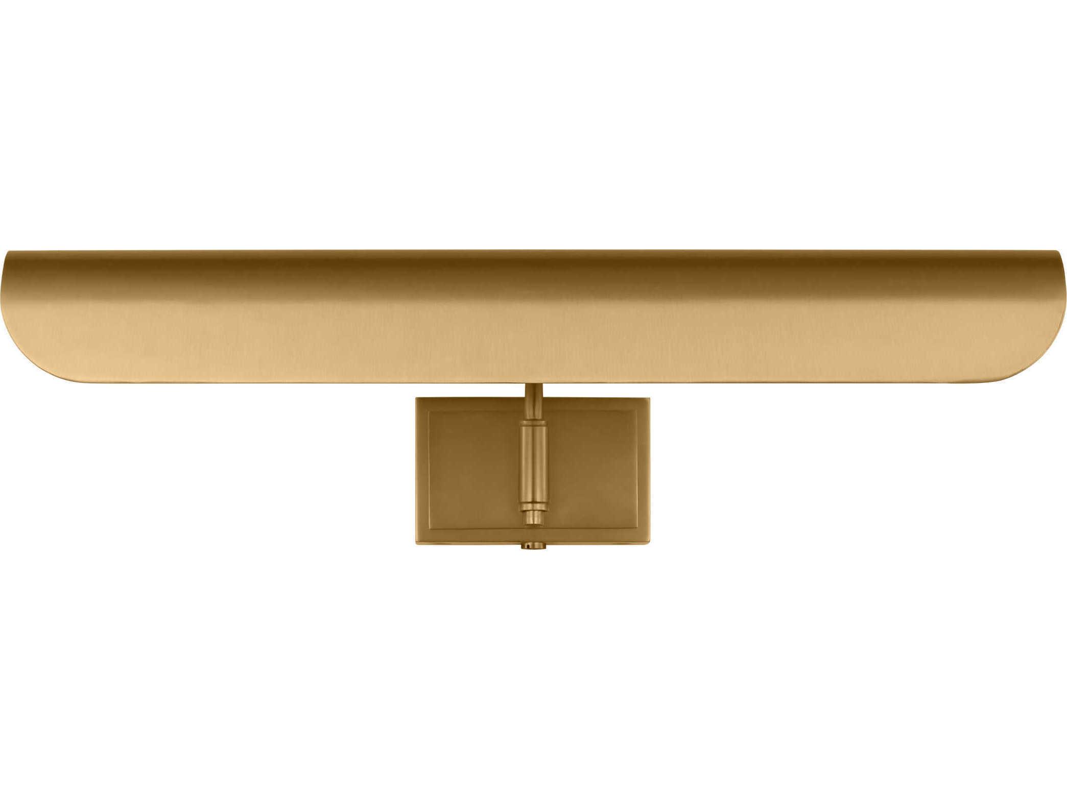 Visual Comfort Studio Hull 2-Light Burnished Brass Picture Light