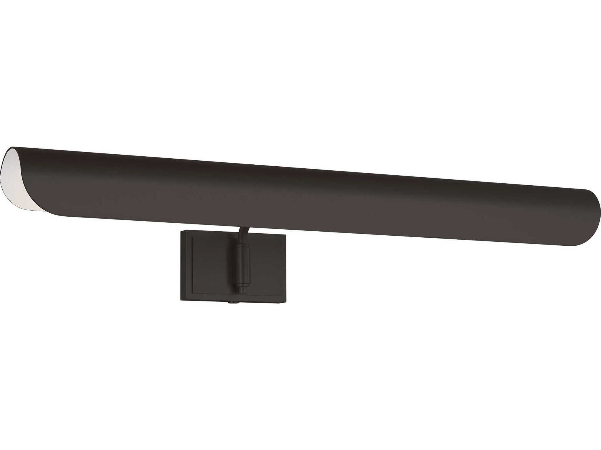 Visual Comfort Studio Hull 2-Light Aged Iron Black Picture Light