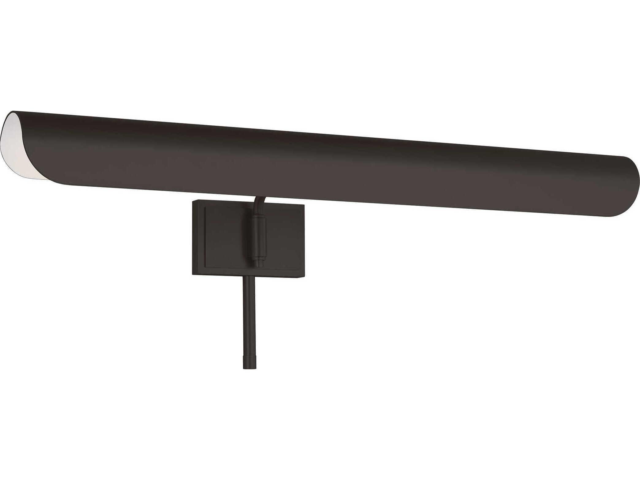 Visual Comfort Studio Hull 2-Light Aged Iron Black Picture Light