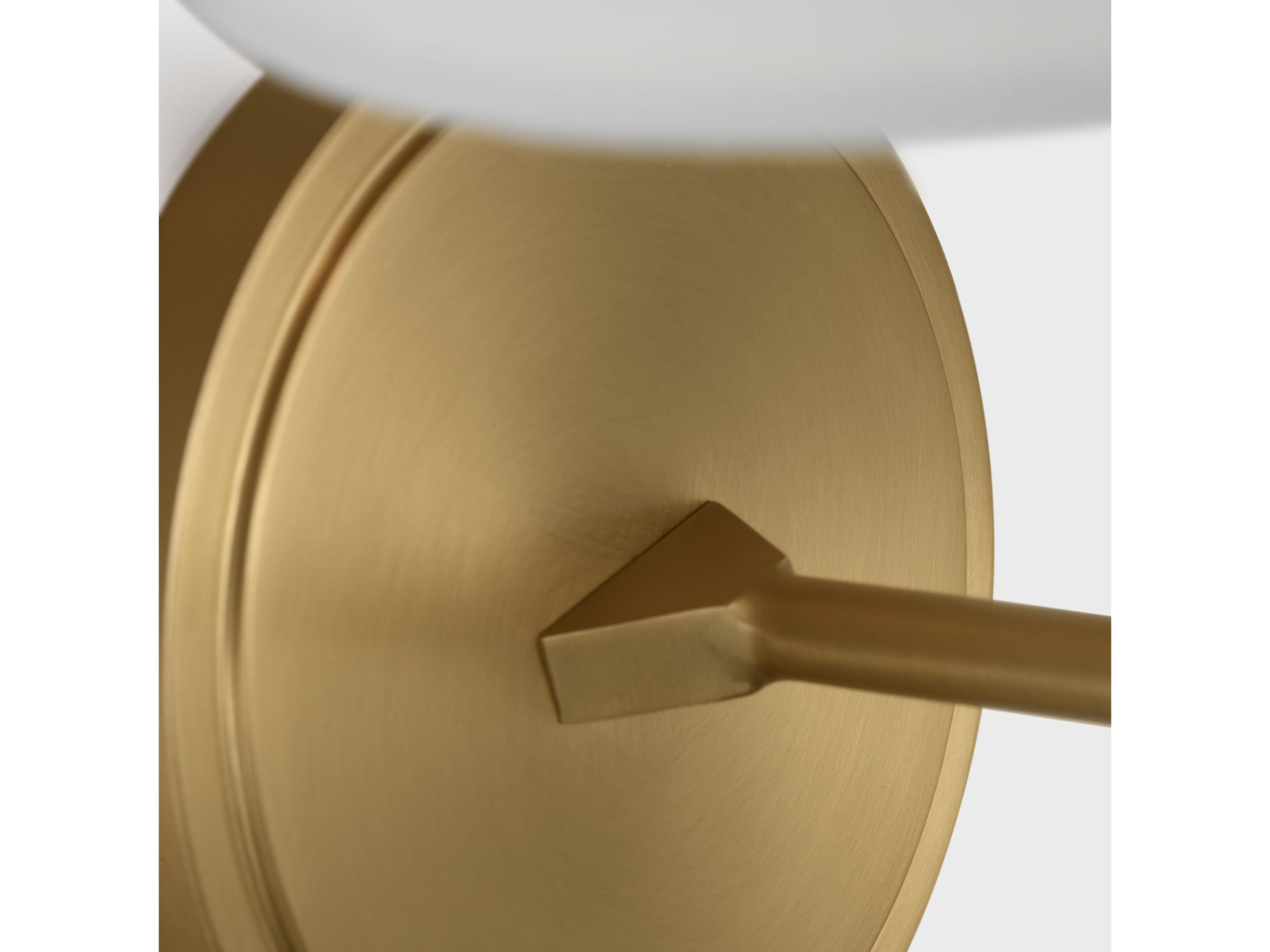 Visual Comfort Studio Ridgewood 1-Light Burnished Brass Wall Sconce