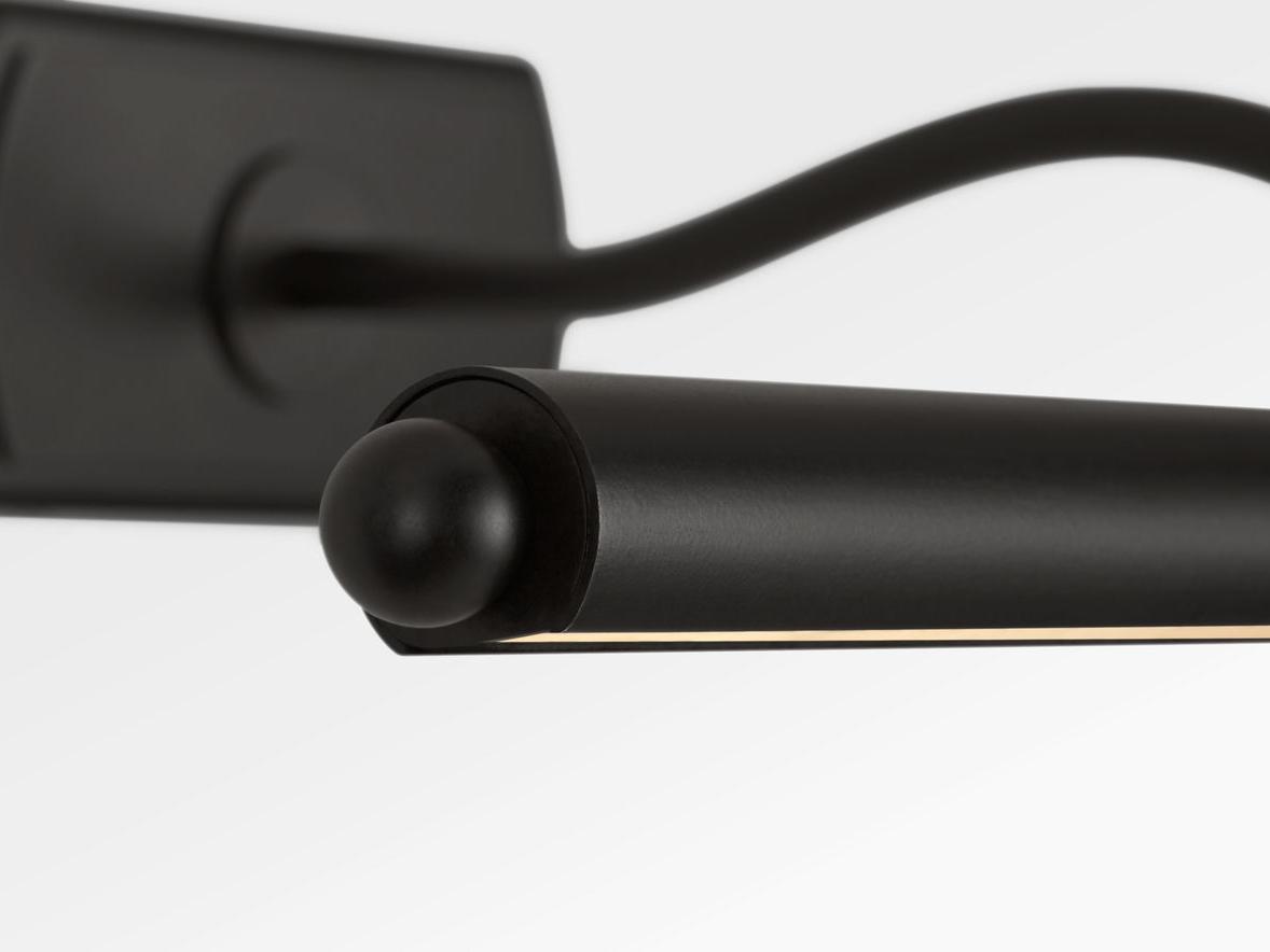 Visual Comfort Studio Lamont Aged Iron Black Picture Light