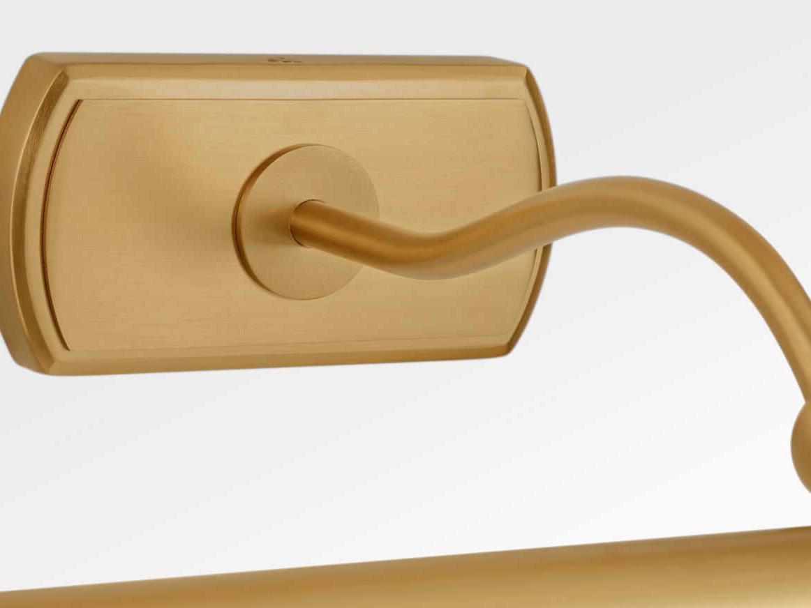 Visual Comfort Studio Lamont Burnished Brass Picture Light