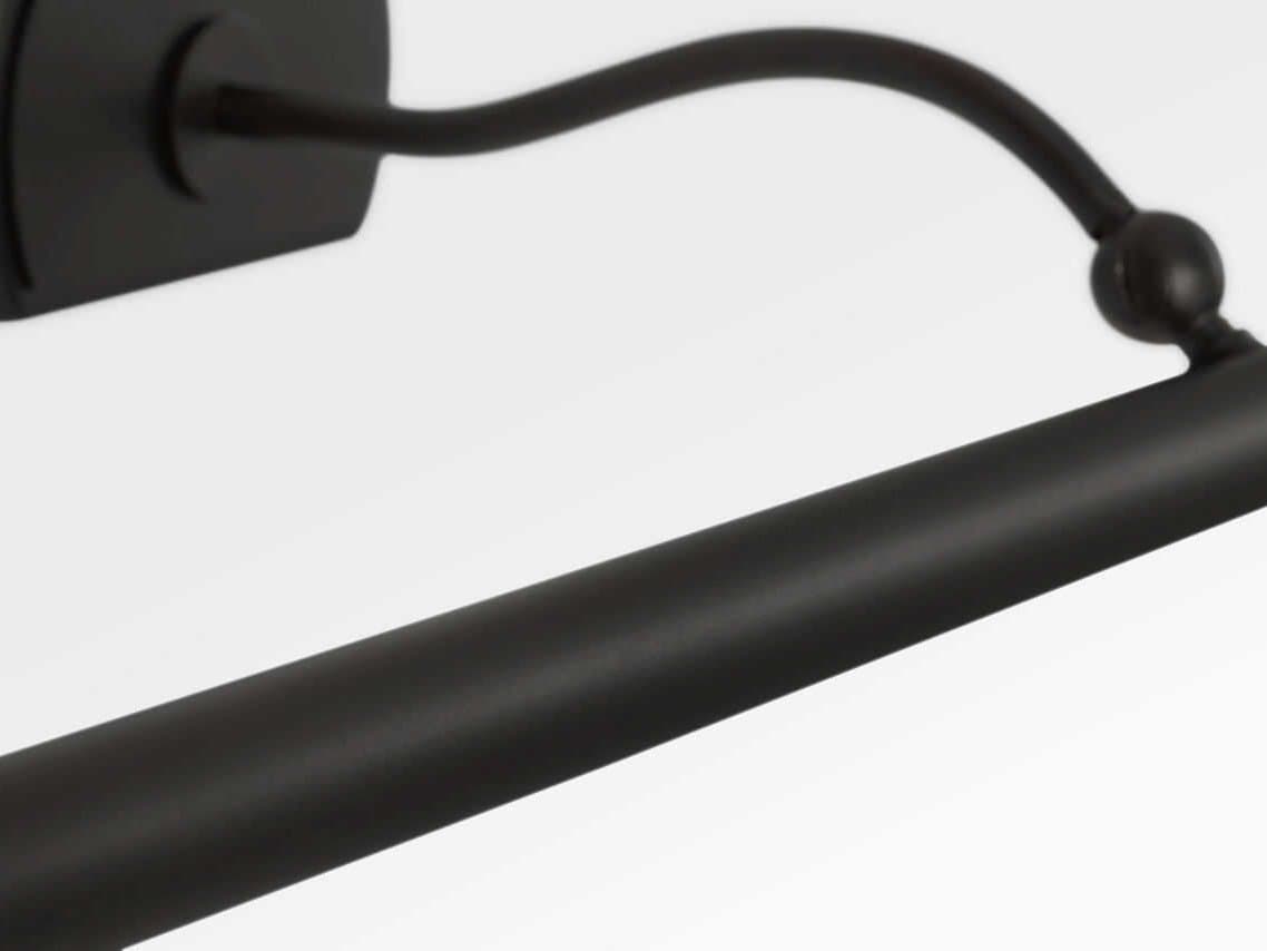 Visual Comfort Studio Lamont Aged Iron Black Picture Light