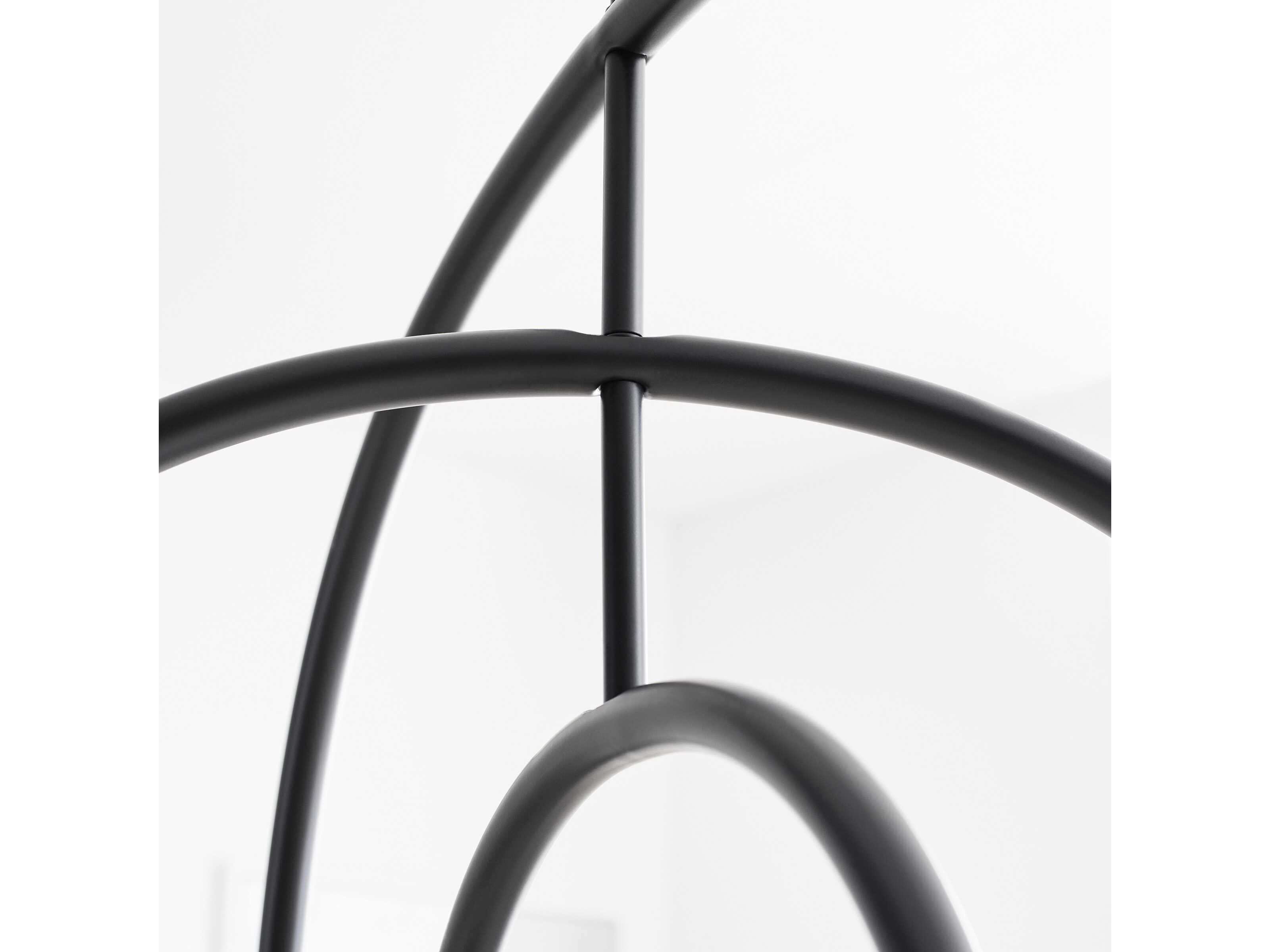 Visual Comfort Studio Hadden 6-Light Midnight Black Chandelier