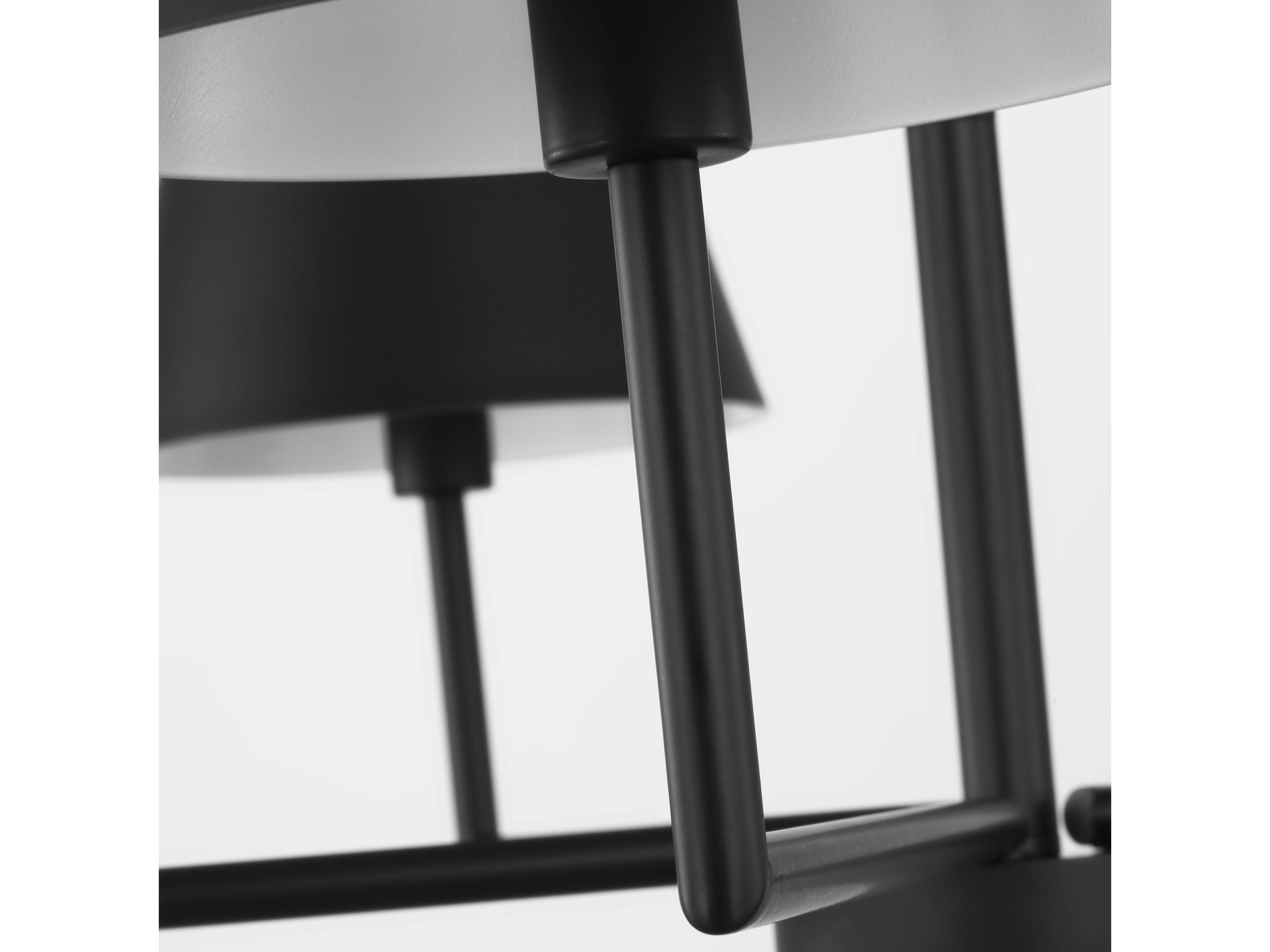 Visual Comfort Studio Ender 5-Light Midnight Black Chandelier