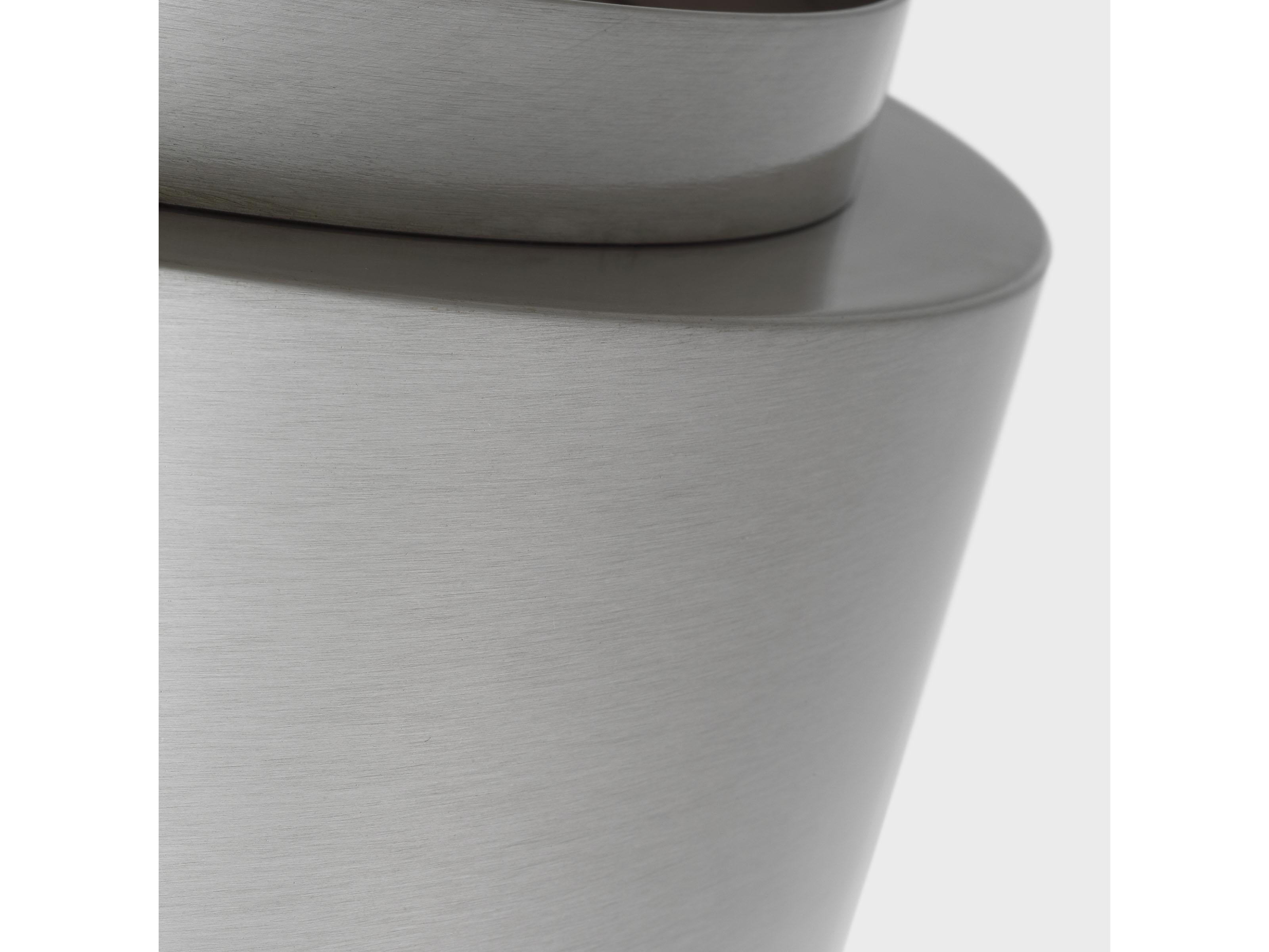 Visual Comfort Studio Dartmore 2-Light Brushed Nickel Drum Flush Mount