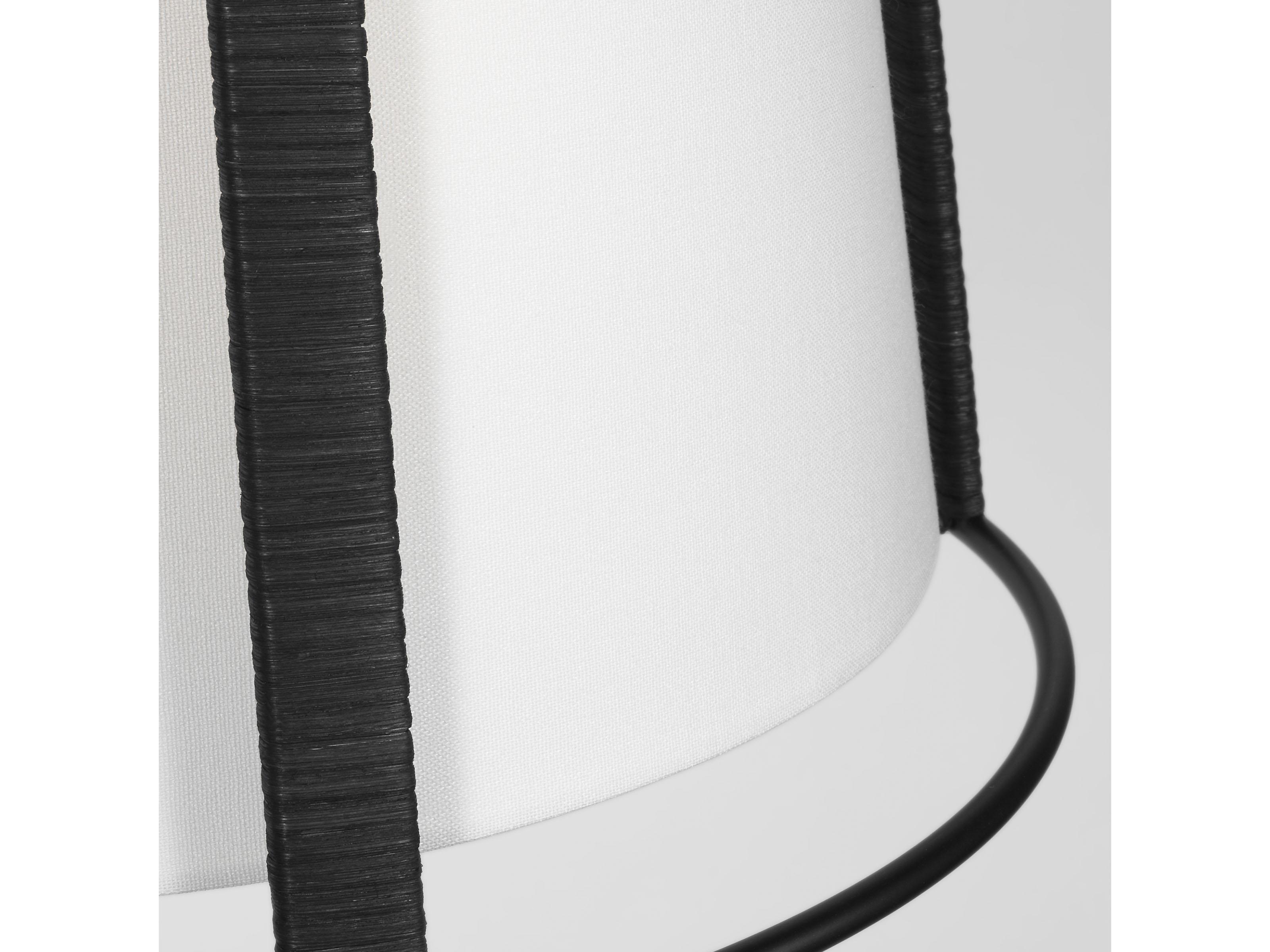 Visual Comfort Studio Cortes 2-Light Midnight Black Drum Pendant