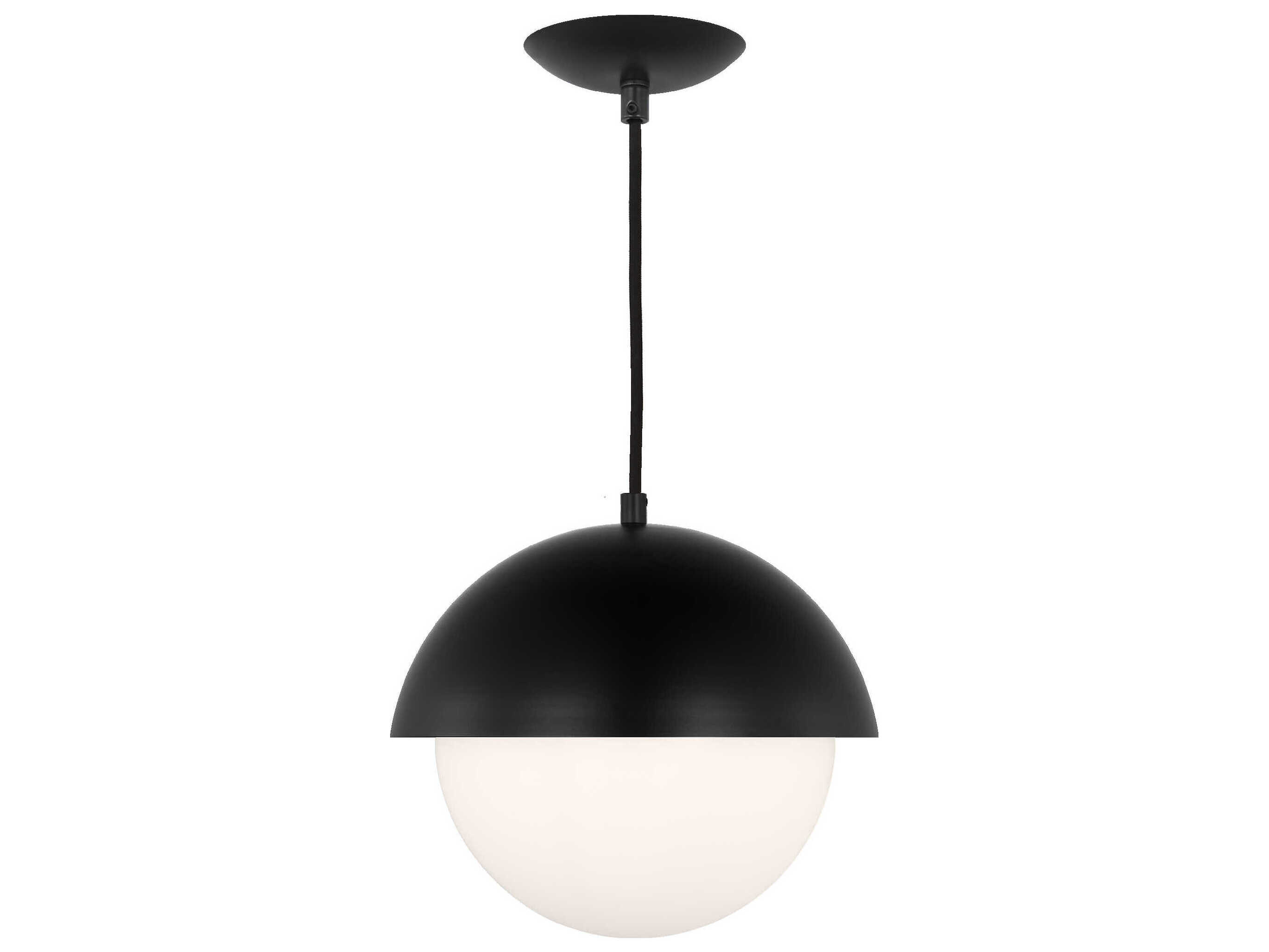 Visual Comfort Studio Hyde 1-Light Midnight Black Globe Mini Pendant