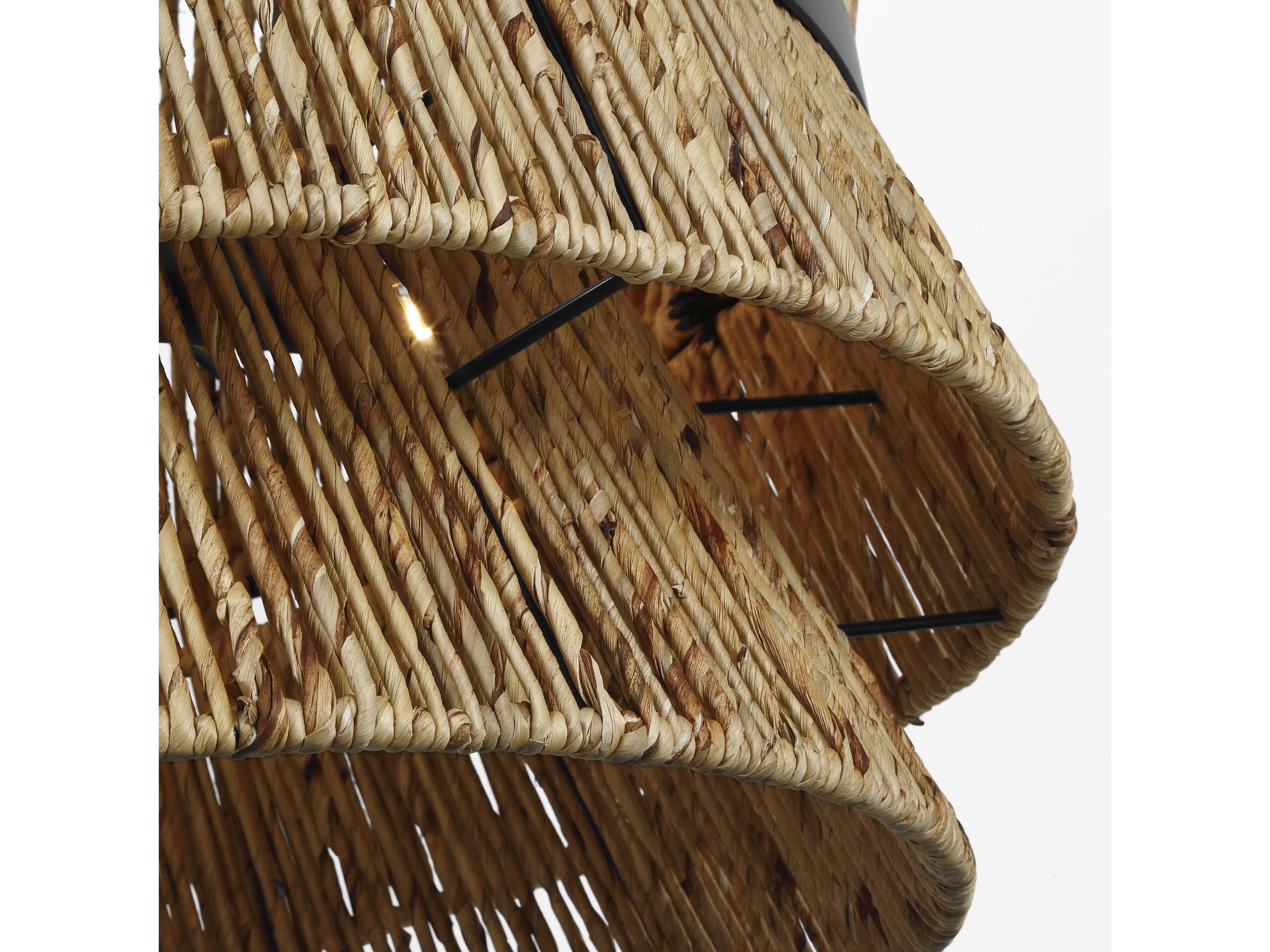 Visual Comfort Studio Thurlo 4-Light Midnight Black Brown Pendant