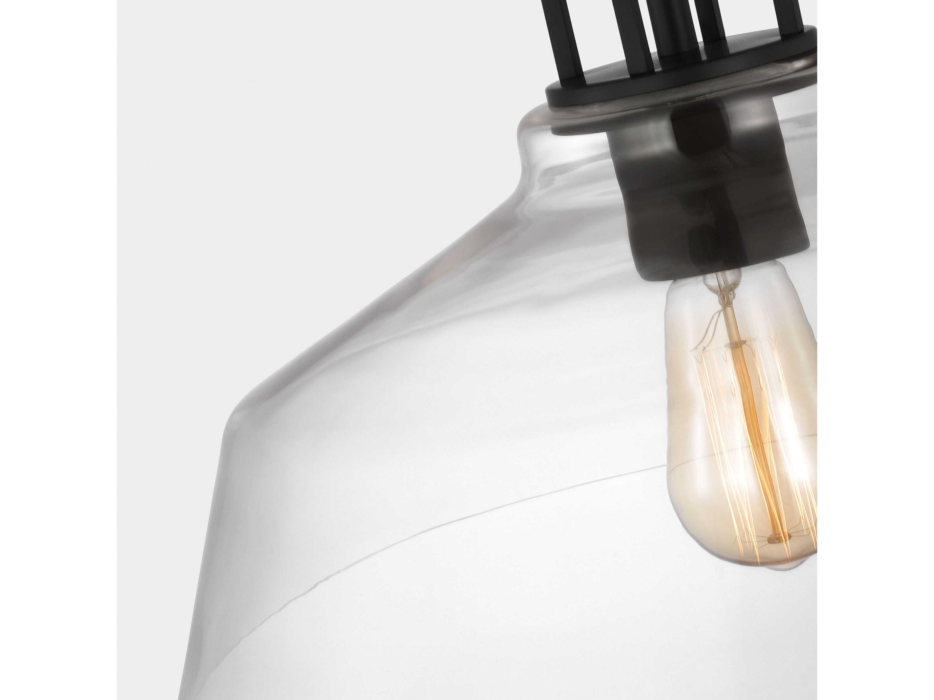 Visual Comfort Studio Payton 1-Light Midnight Black Pendant