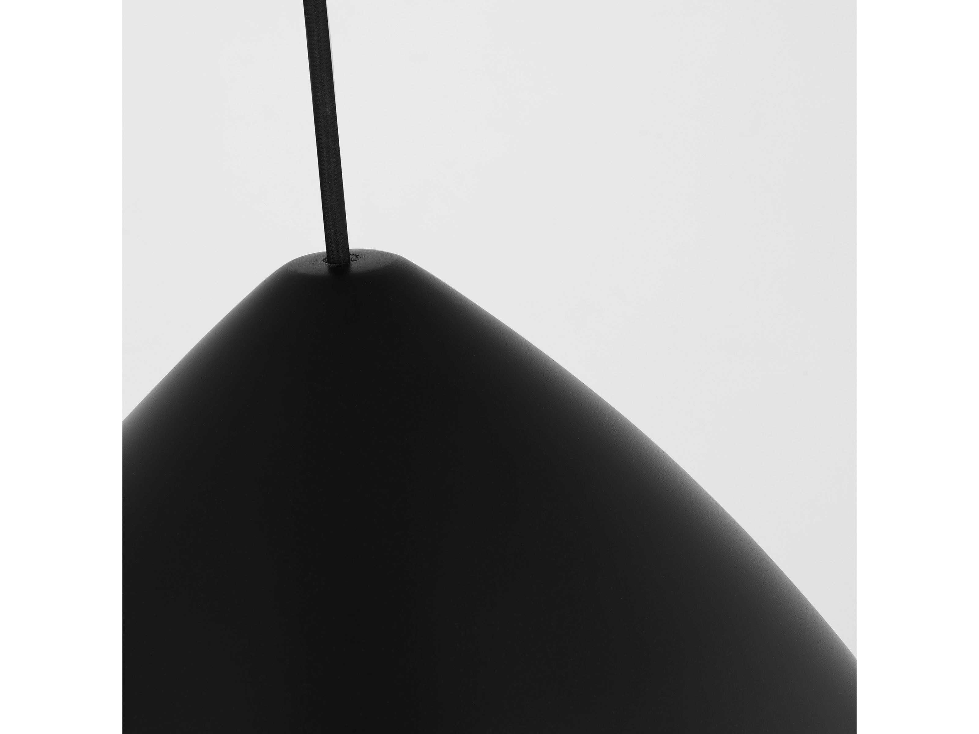 Visual Comfort Studio Huron 1-Light Midnight Black Pendant