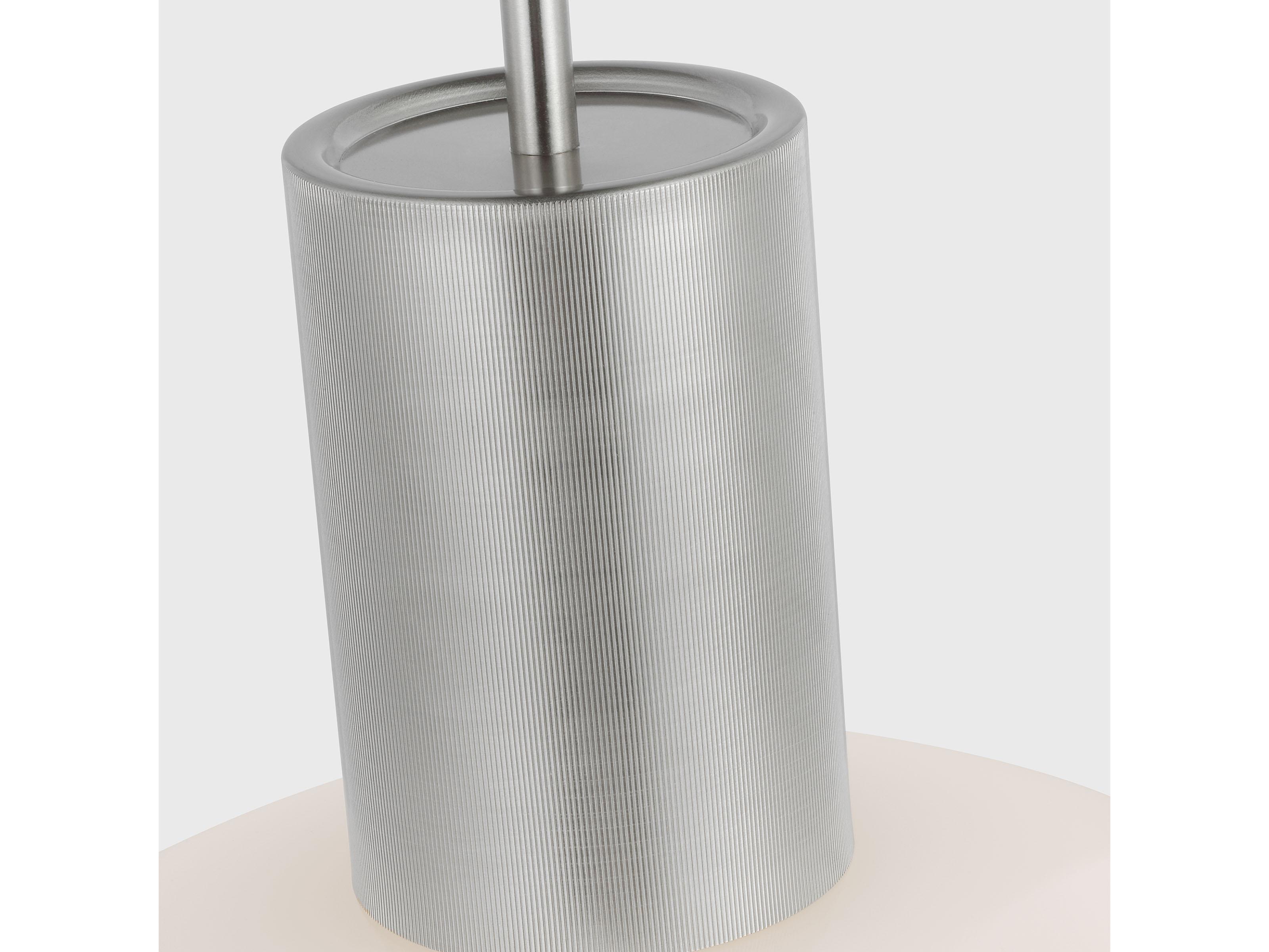 Visual Comfort Studio Colewood 1-Light Brushed Nickel Globe Pendant