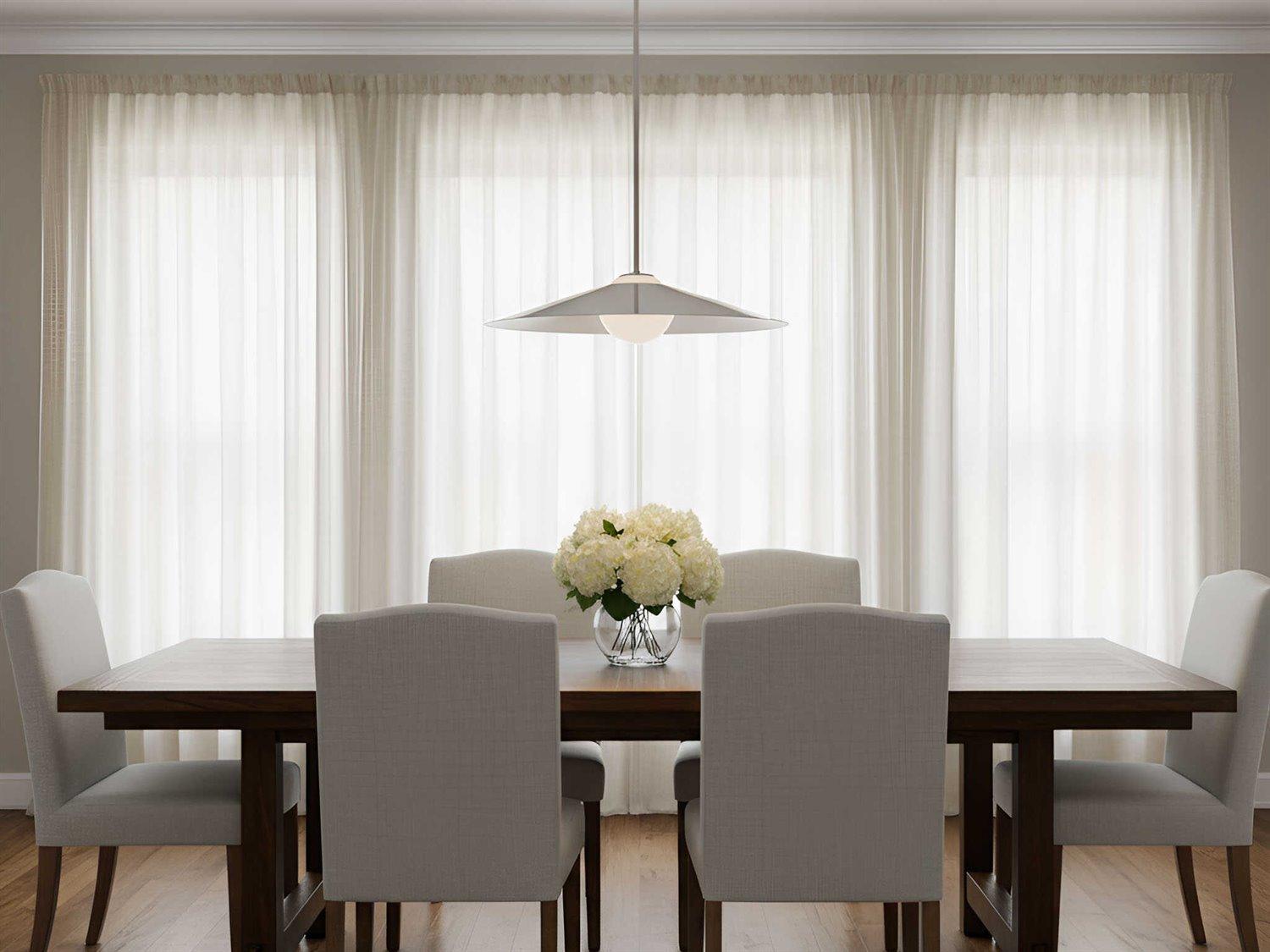 Visual Comfort Studio Astra 1-Light Brushed Nickel Pendant