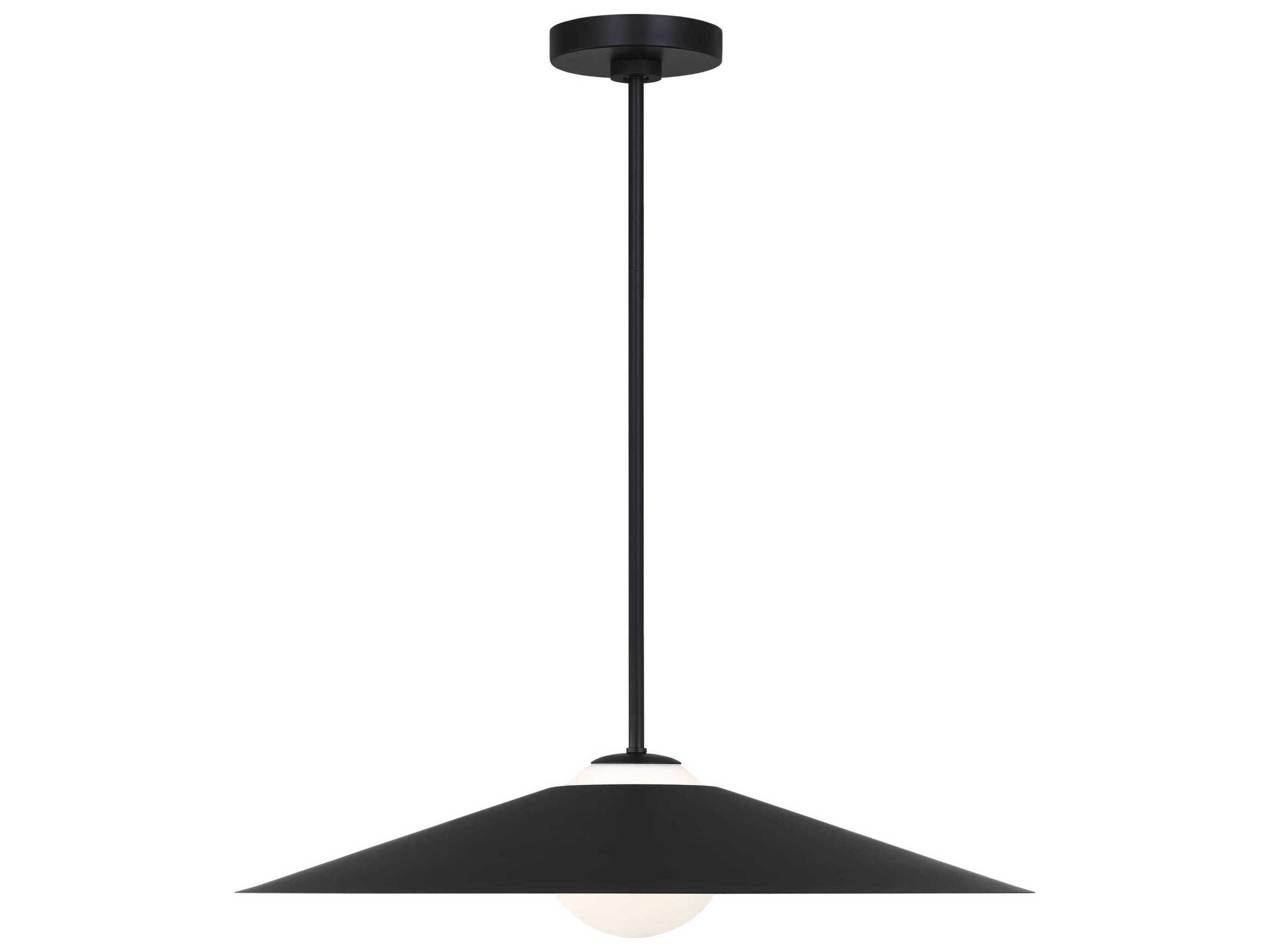 Visual Comfort Studio Astra 1-Light Midnight Black Pendant
