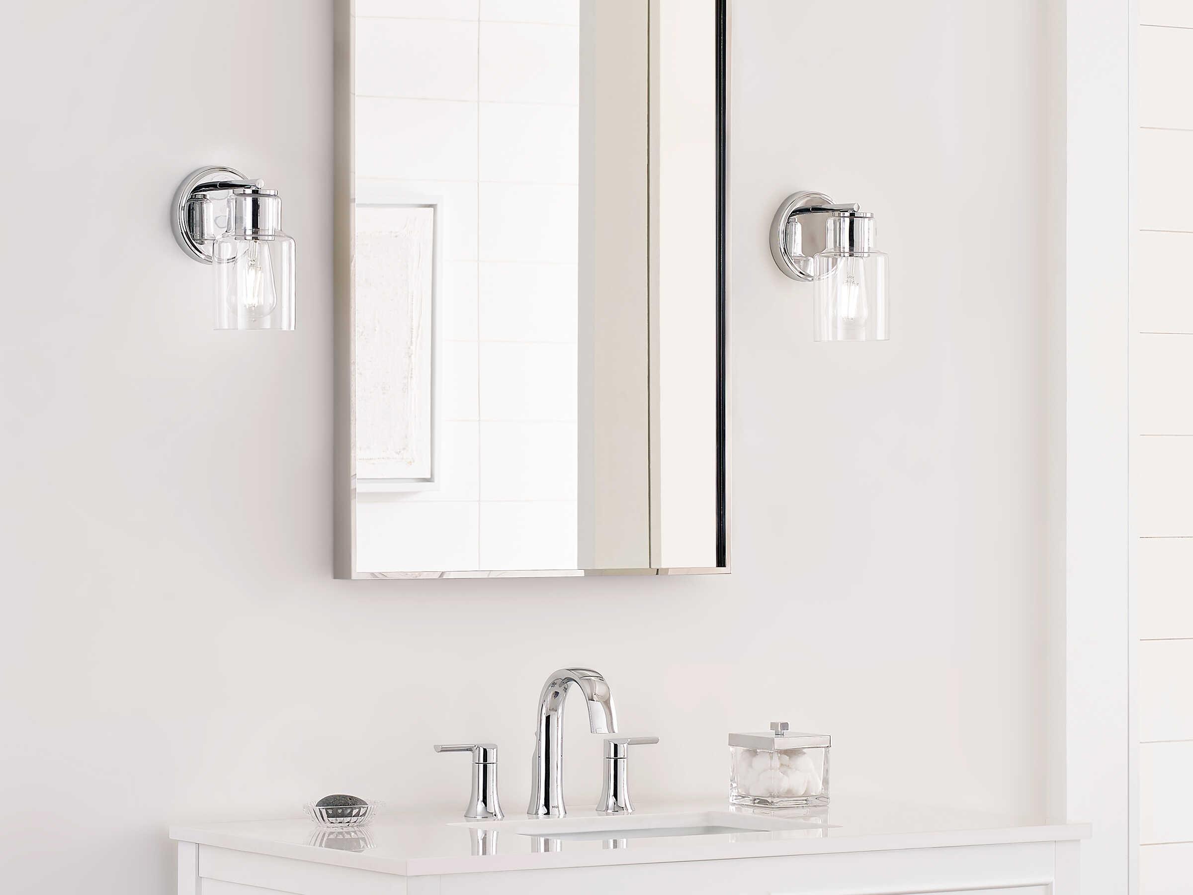 Visual Comfort Studio Sayward 1-Light Chrome Wall Sconce