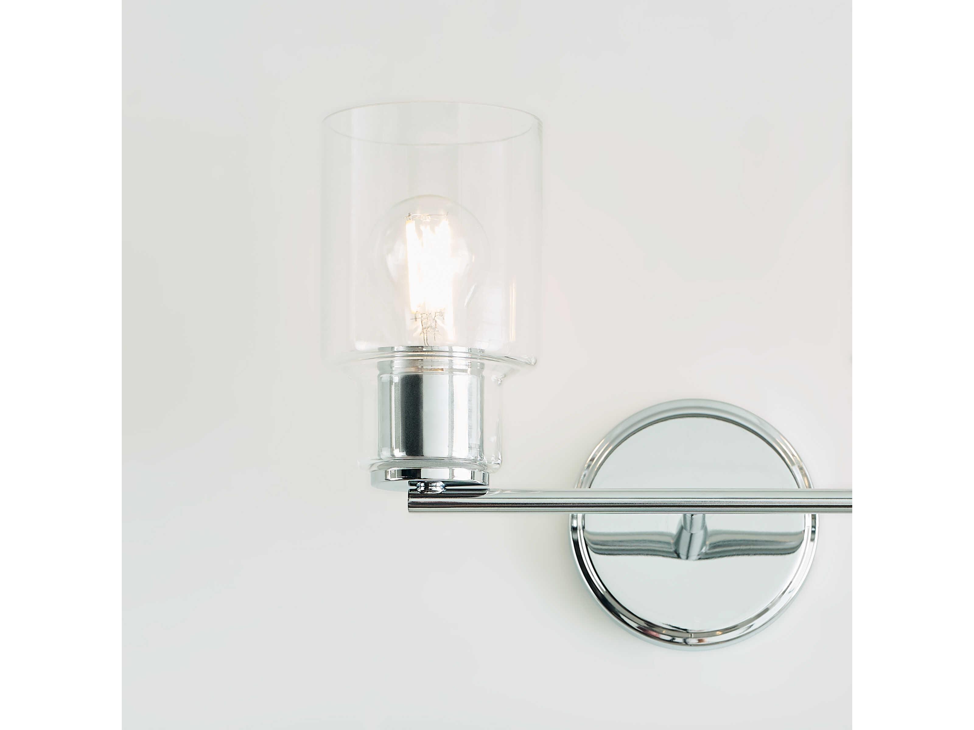 Visual Comfort Studio Sayward 2-Light Chrome Vanity Light
