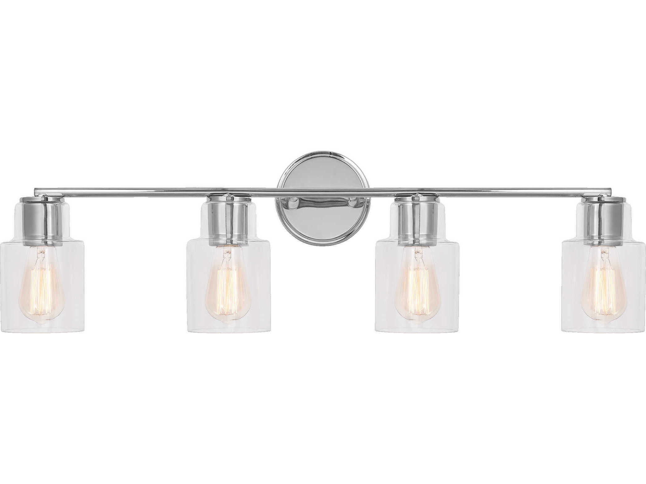 Visual Comfort Studio Sayward 4-Light Chrome Vanity Light