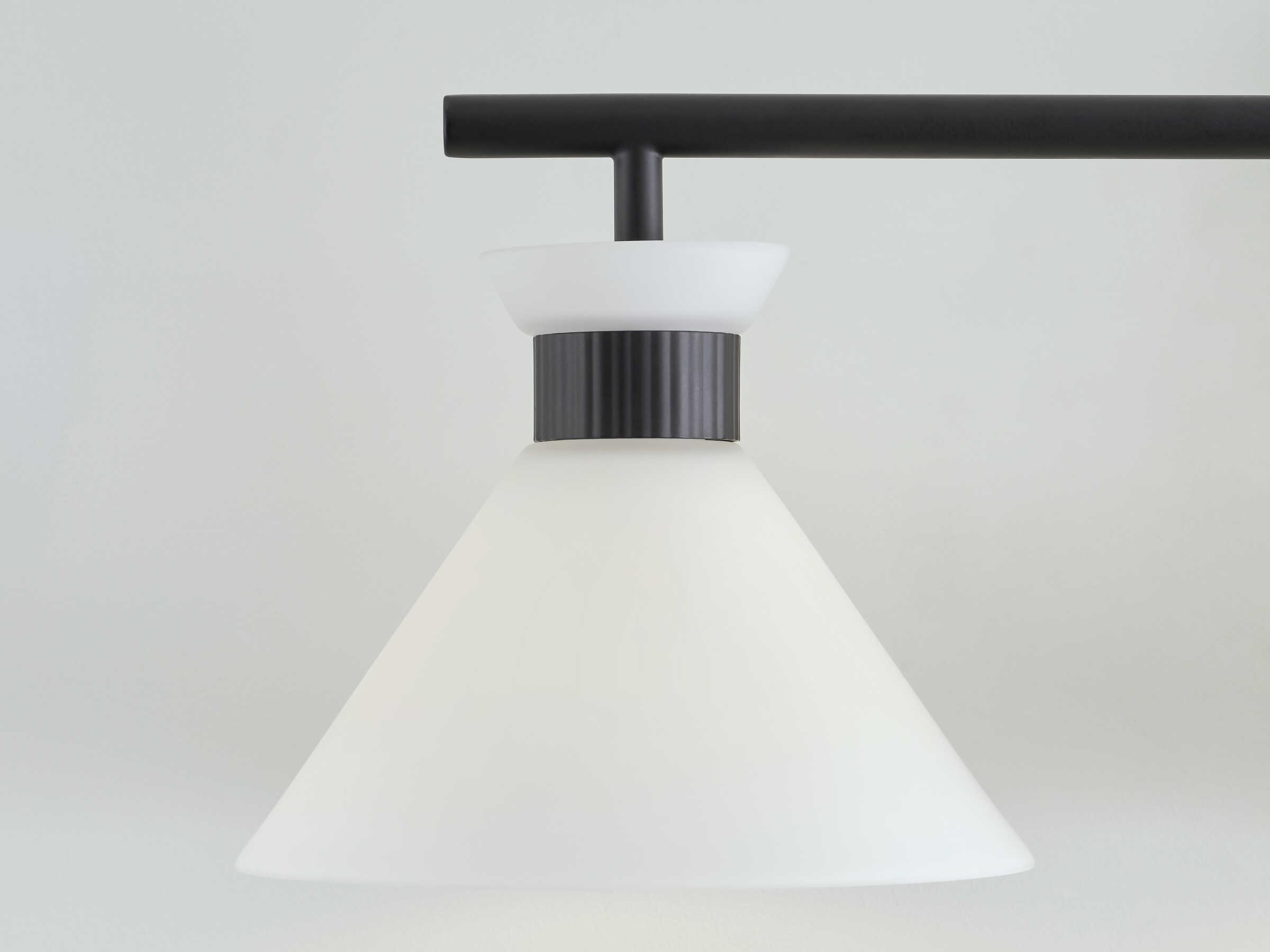 Visual Comfort Studio Belcarra 3-Light Midnight Black Vanity Light