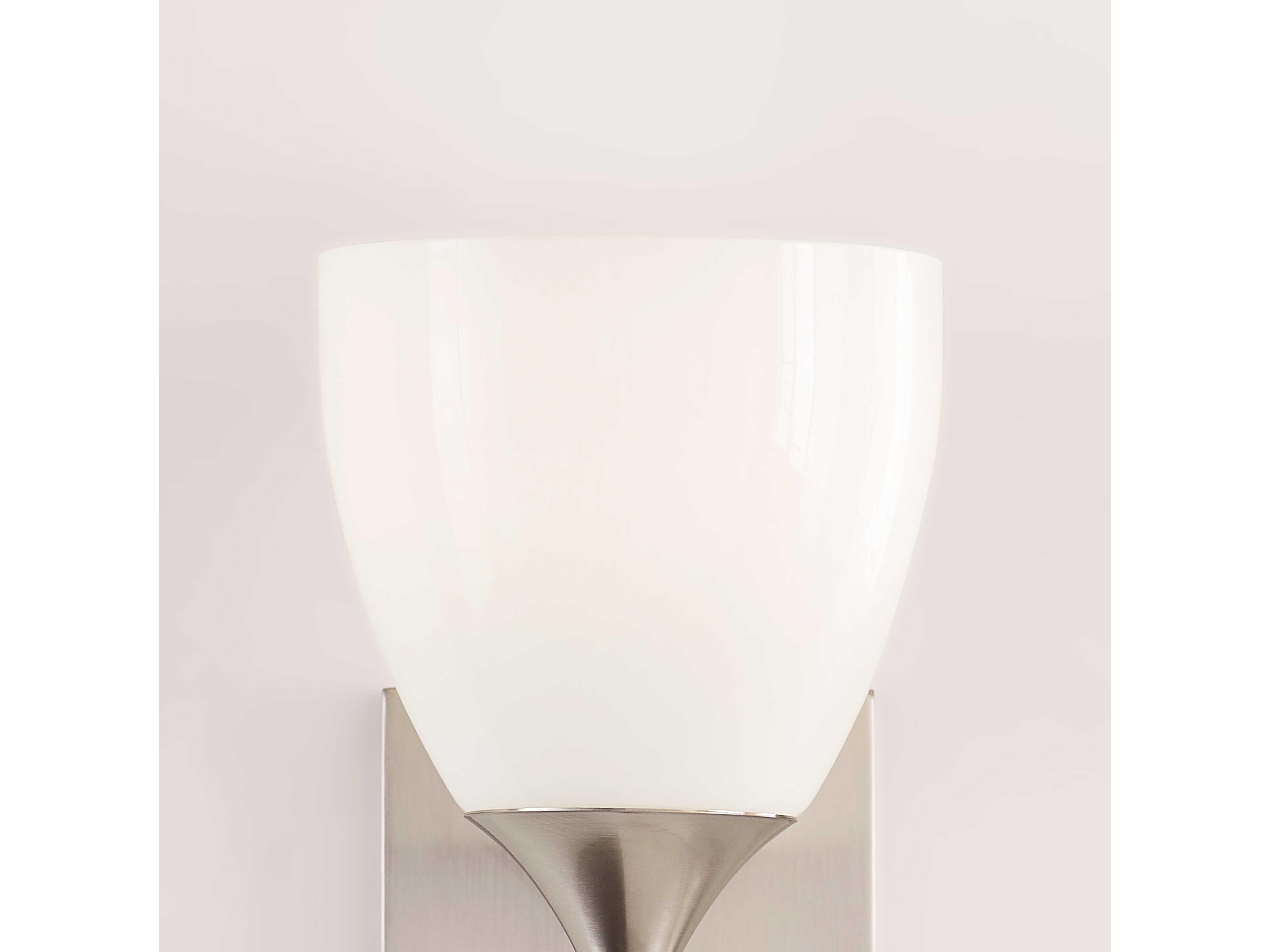 Visual Comfort Studio Toffino 1-Light Brushed Steel Wall Sconce