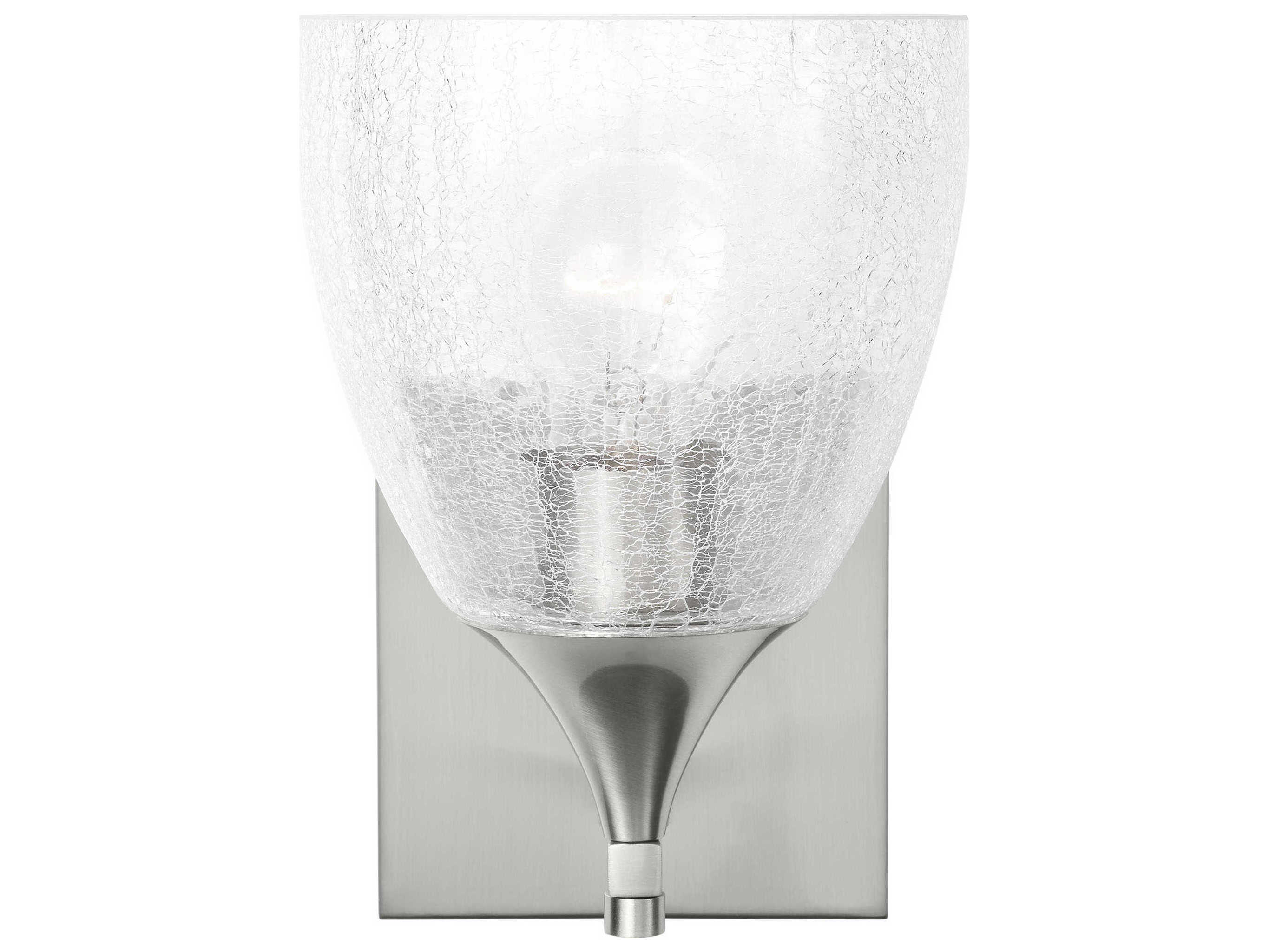 Visual Comfort Studio Toffino 1-Light Brushed Nickel Wall Sconce