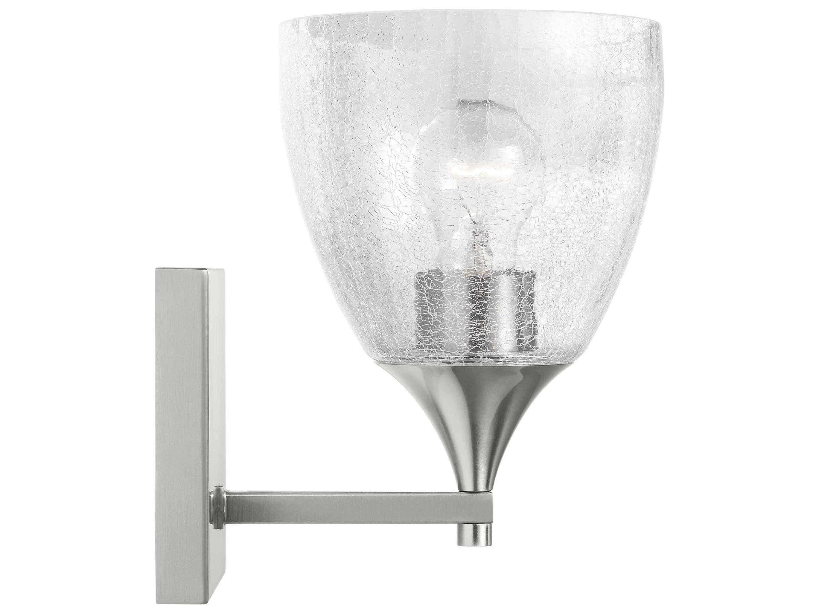 Visual Comfort Studio Toffino 1-Light Brushed Nickel Wall Sconce