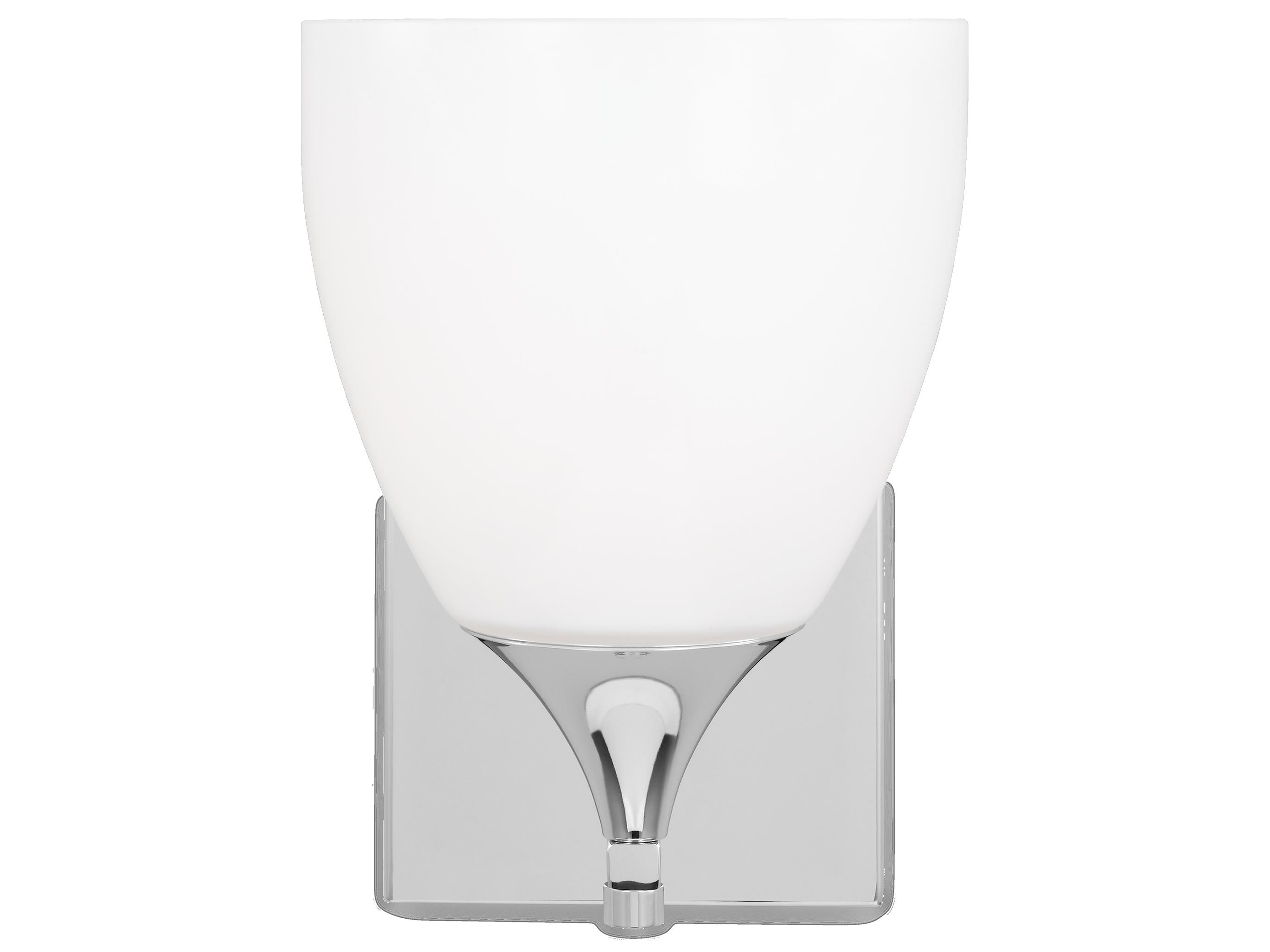 Visual Comfort Studio Toffino 1-Light Chrome Wall Sconce