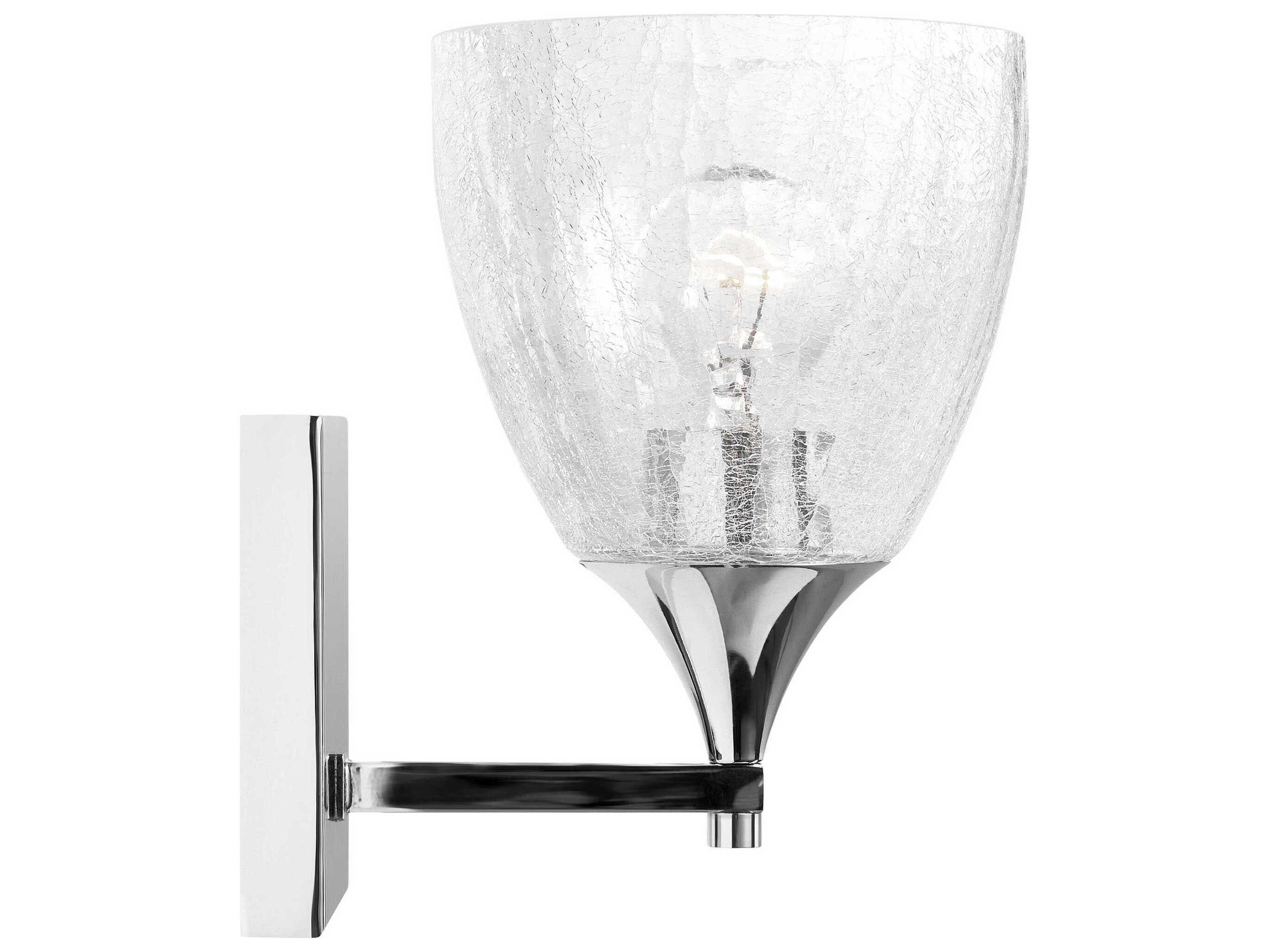 Visual Comfort Studio Toffino 1-Light Chrome Wall Sconce