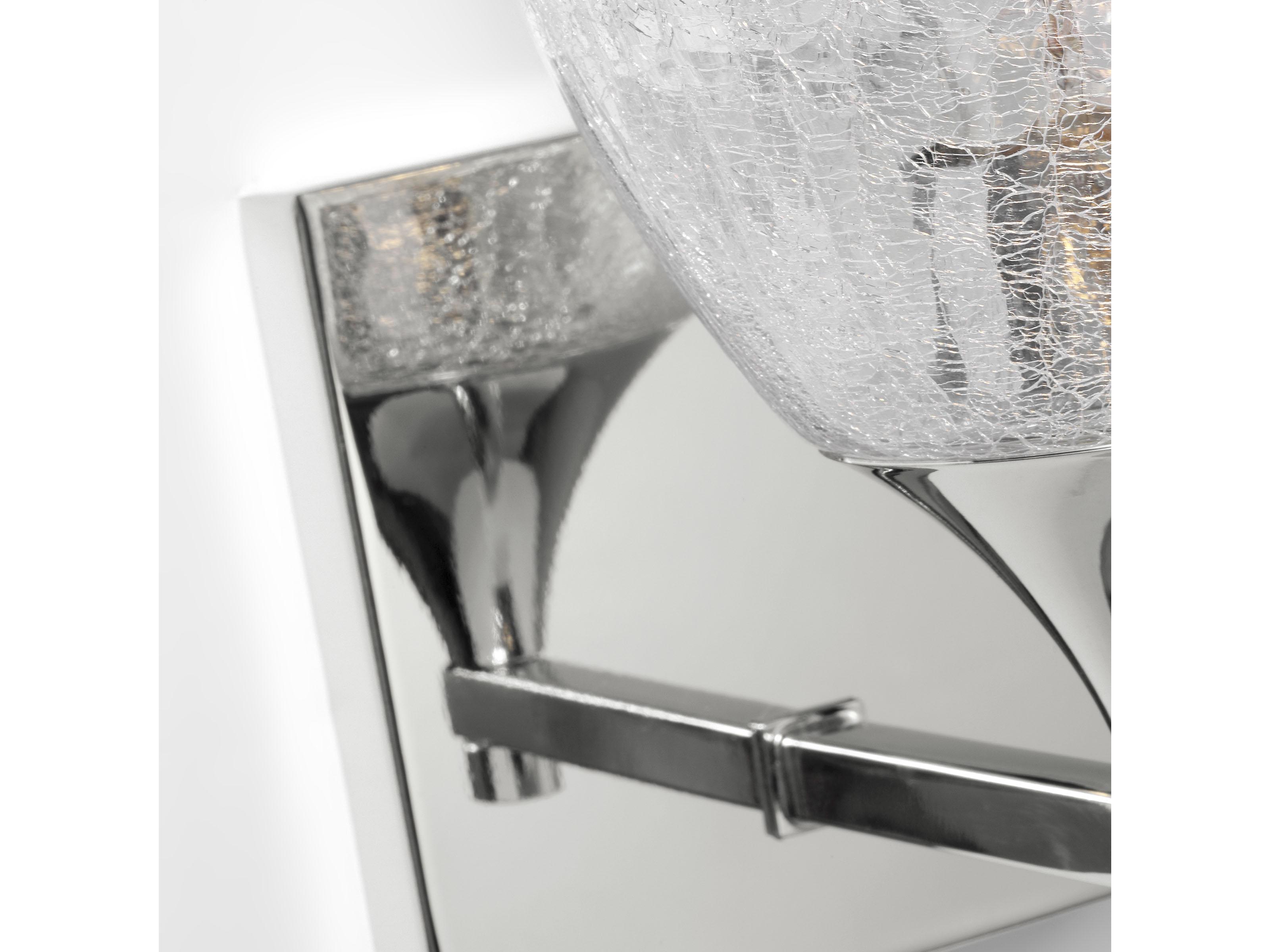 Visual Comfort Studio Toffino 1-Light Chrome Wall Sconce