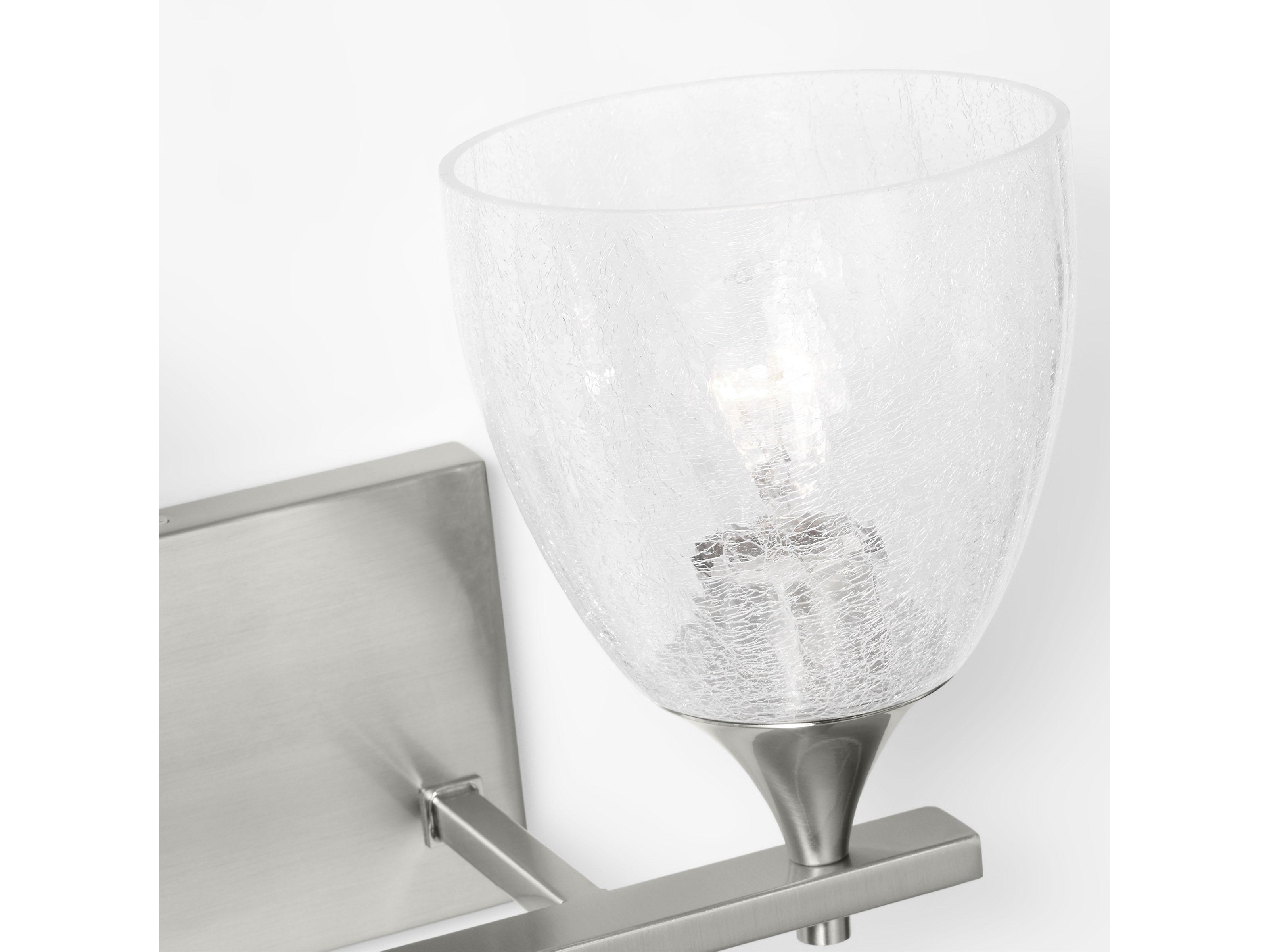 Visual Comfort Studio Toffino 2-Light Brushed Nickel Vanity Light