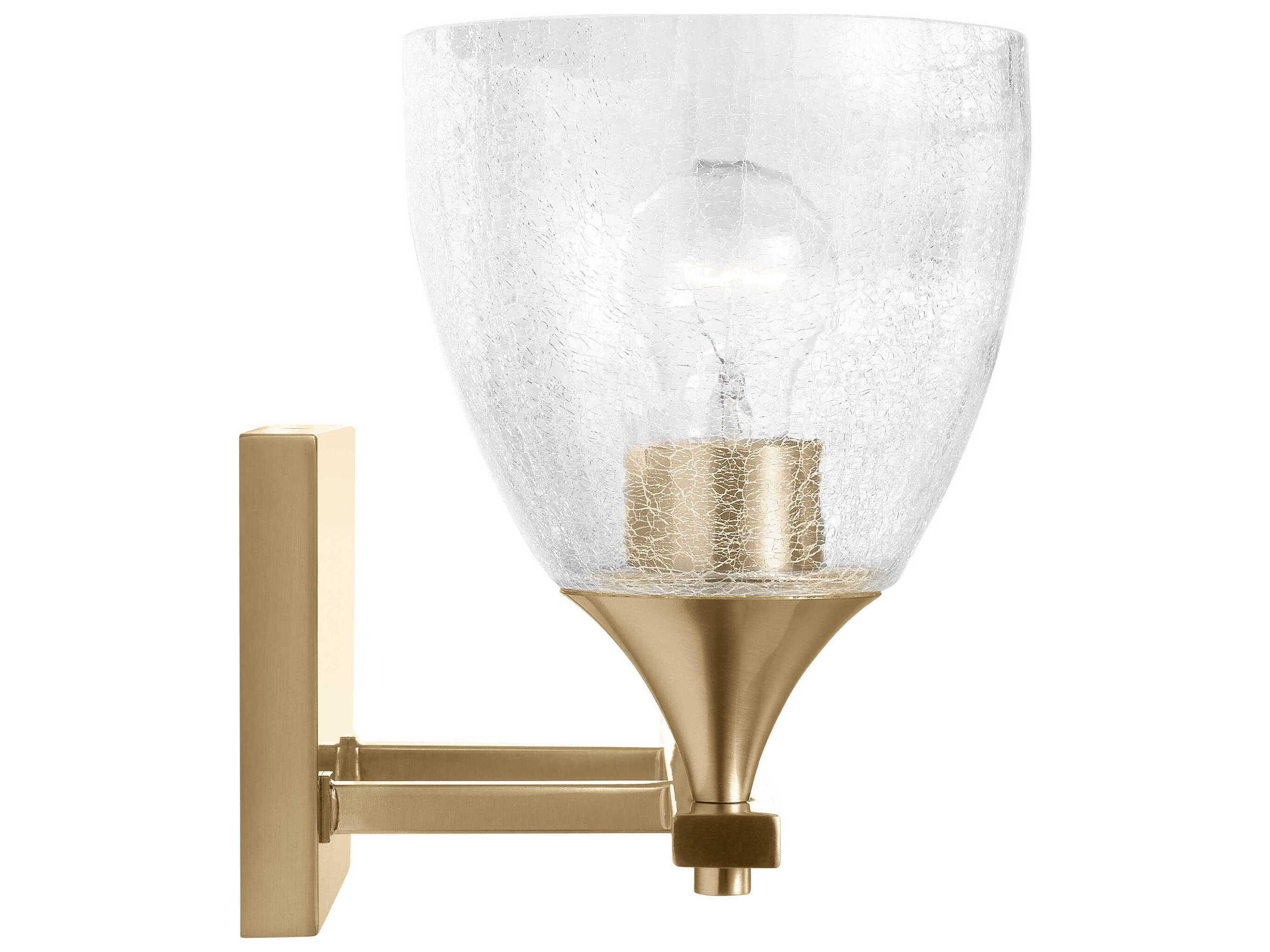 Visual Comfort Studio Toffino 2-Light Satin Brass Vanity Light