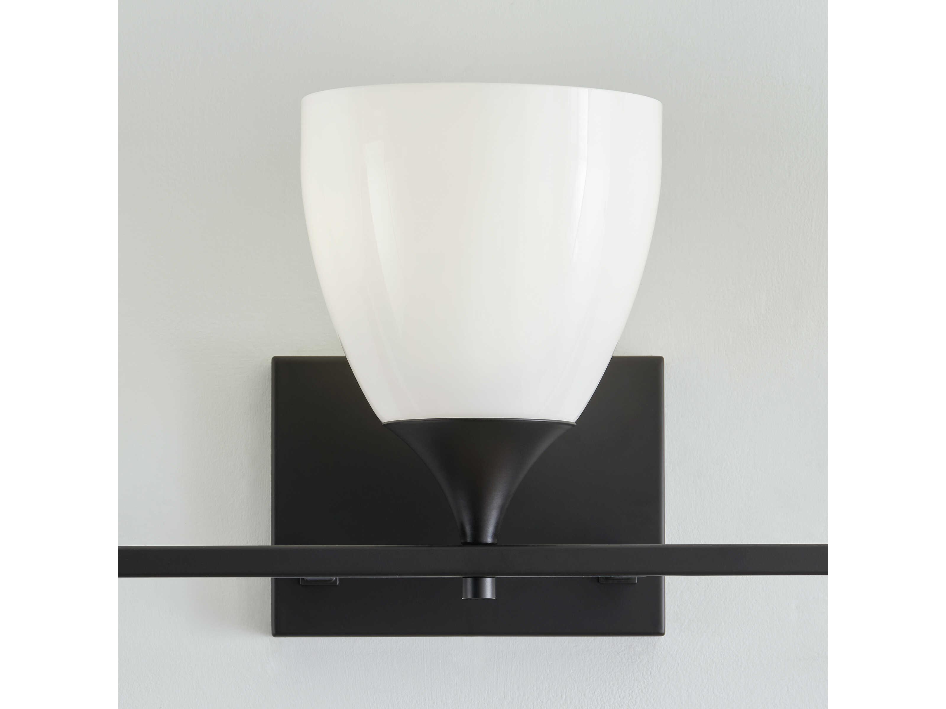 Visual Comfort Studio Toffino 3-Light Midnight Black Vanity Light