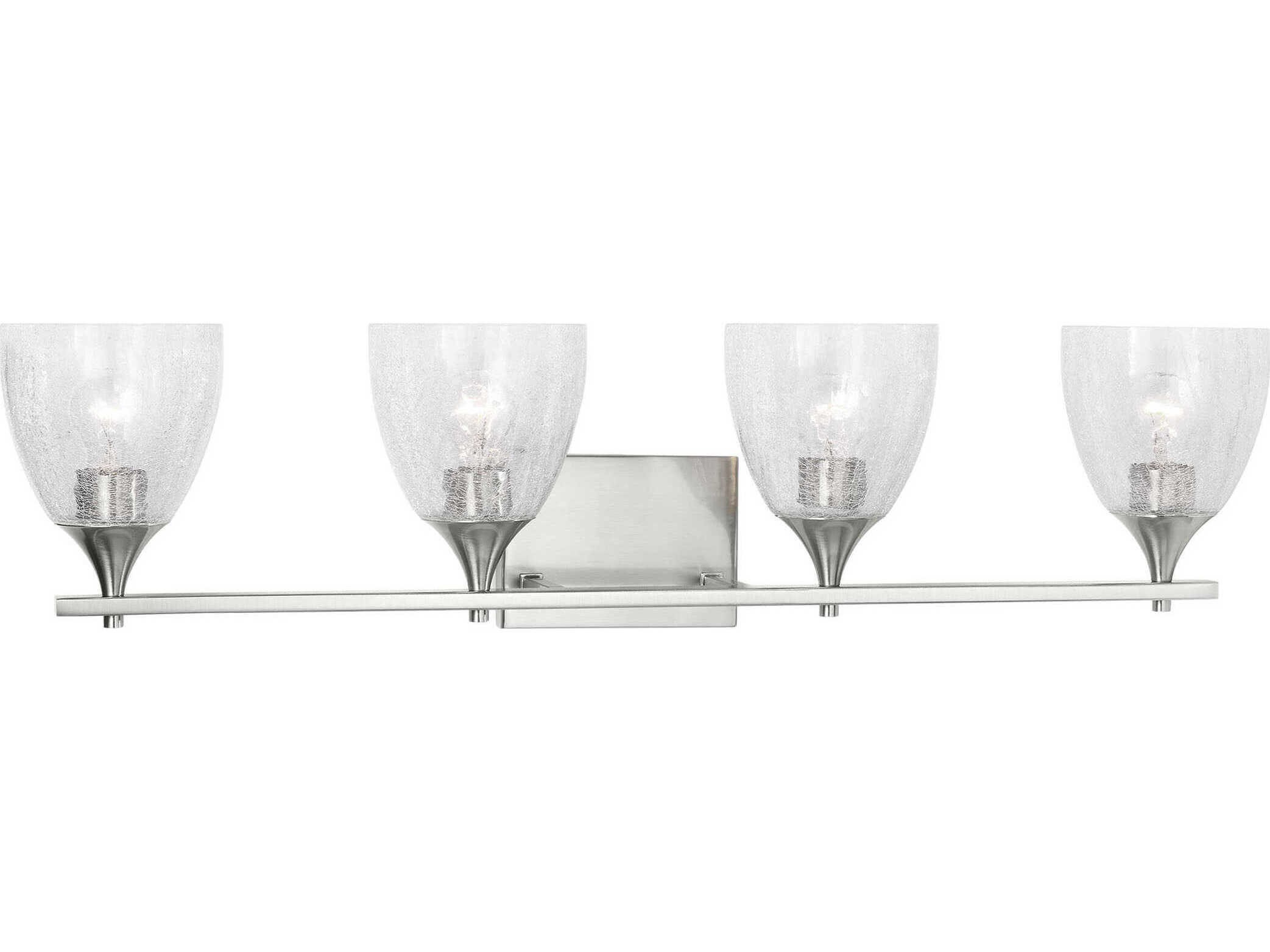 Visual Comfort Studio Toffino 4-Light Brushed Nickel Vanity Light
