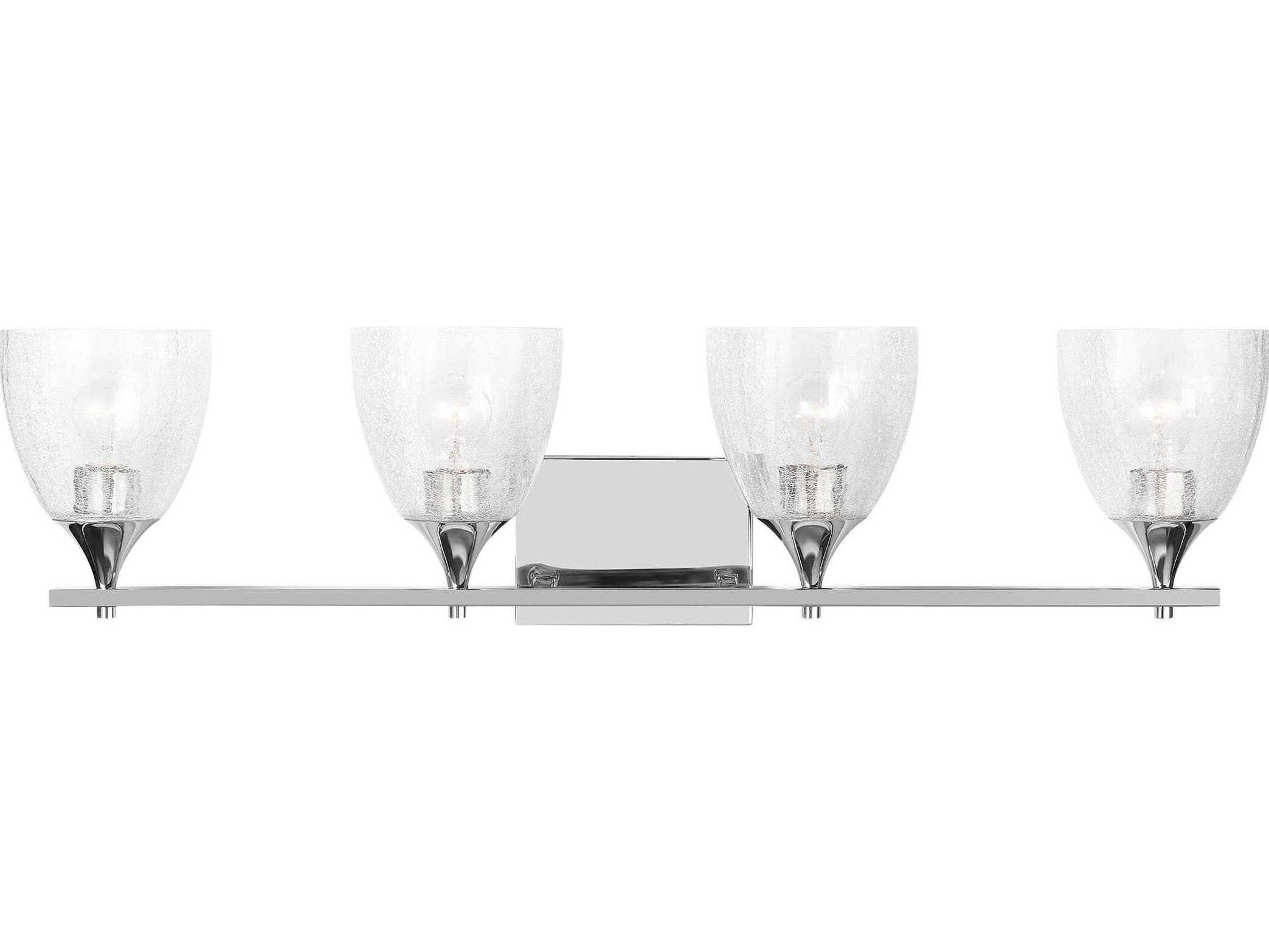 Visual Comfort Studio Toffino 4-Light Chrome Vanity Light