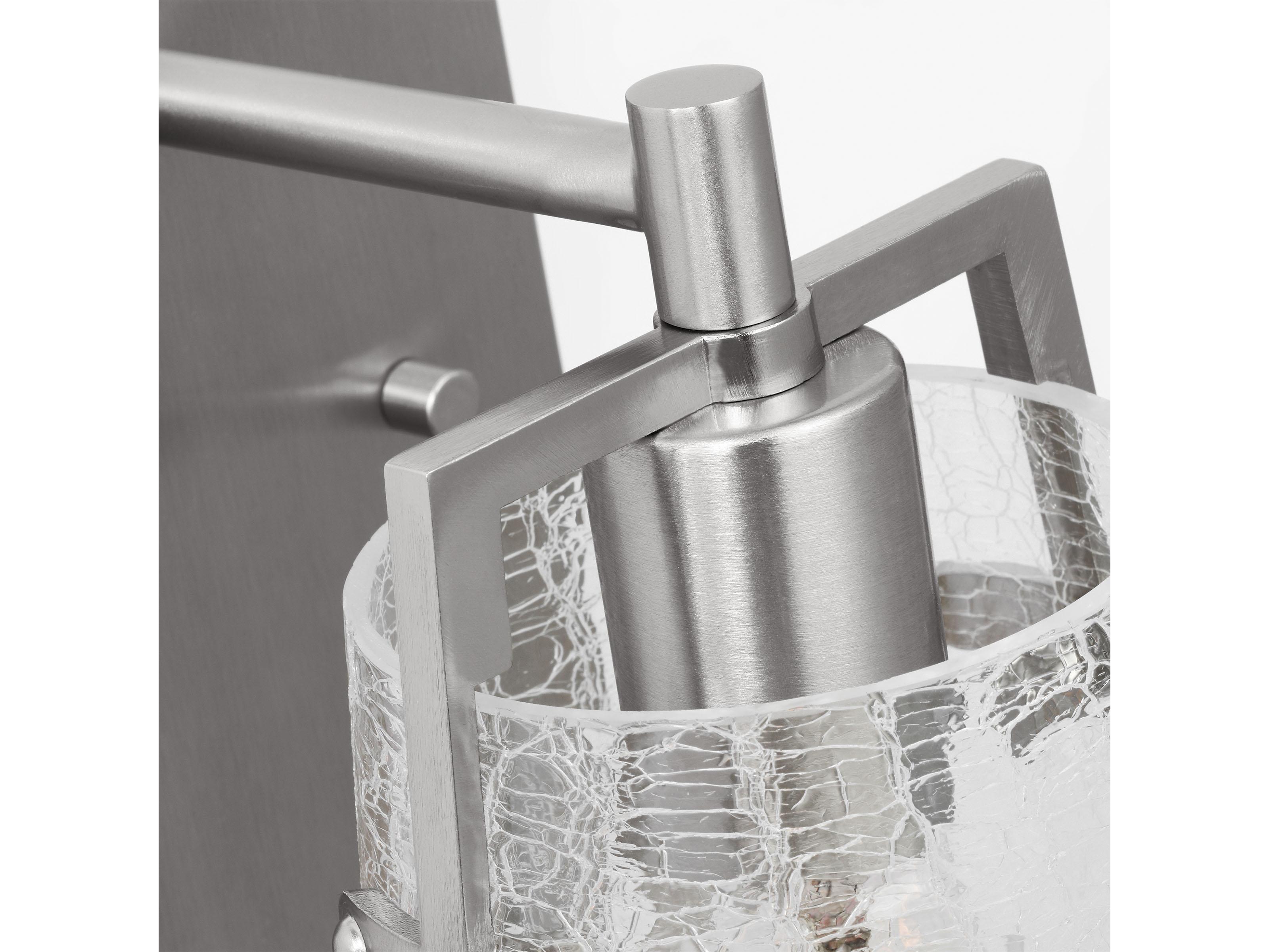 Visual Comfort Studio Crofton 1-Light Brushed Nickel Wall Sconce