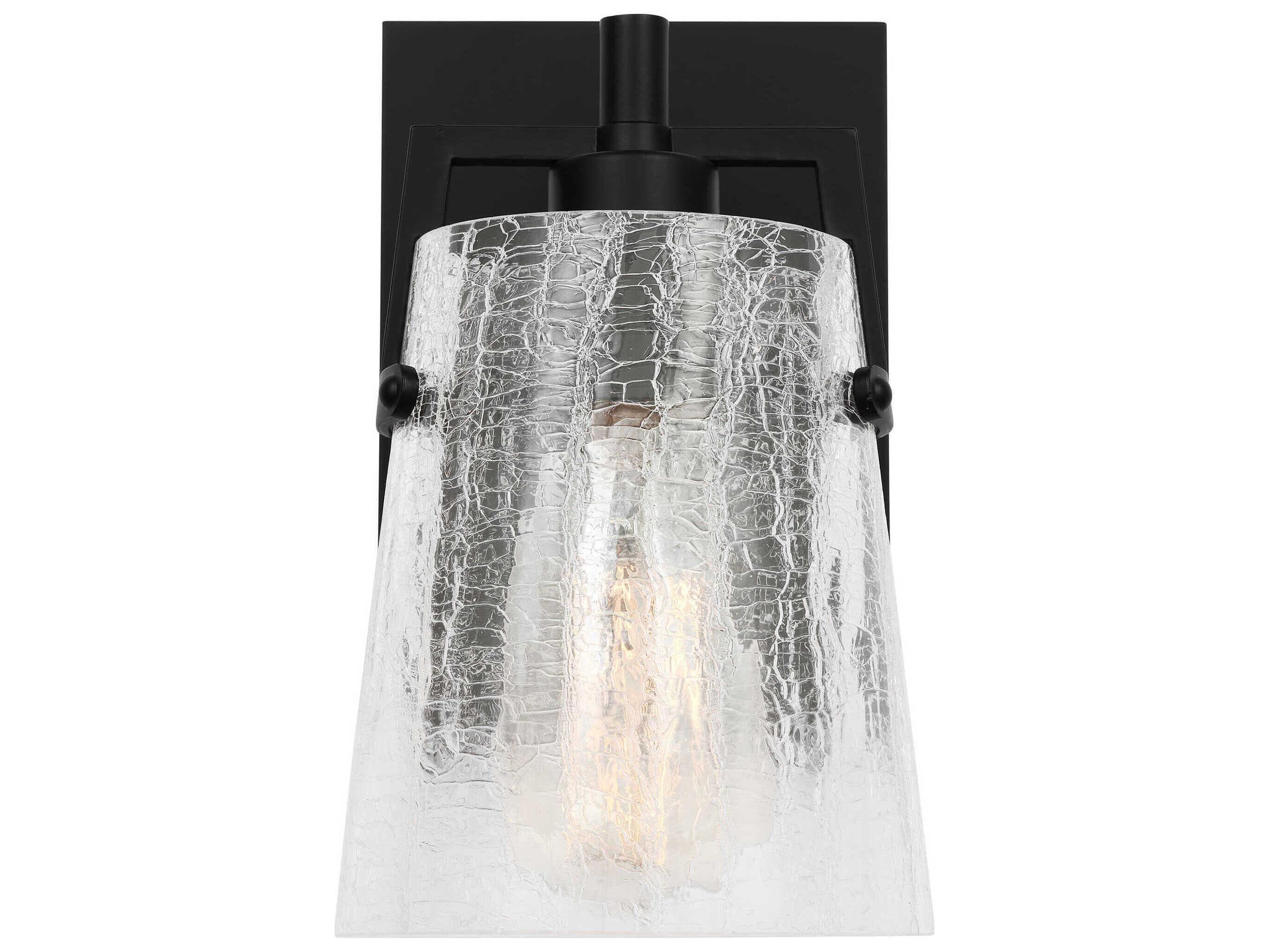 Visual Comfort Studio Crofton 1-Light Midnight Black Wall Sconce