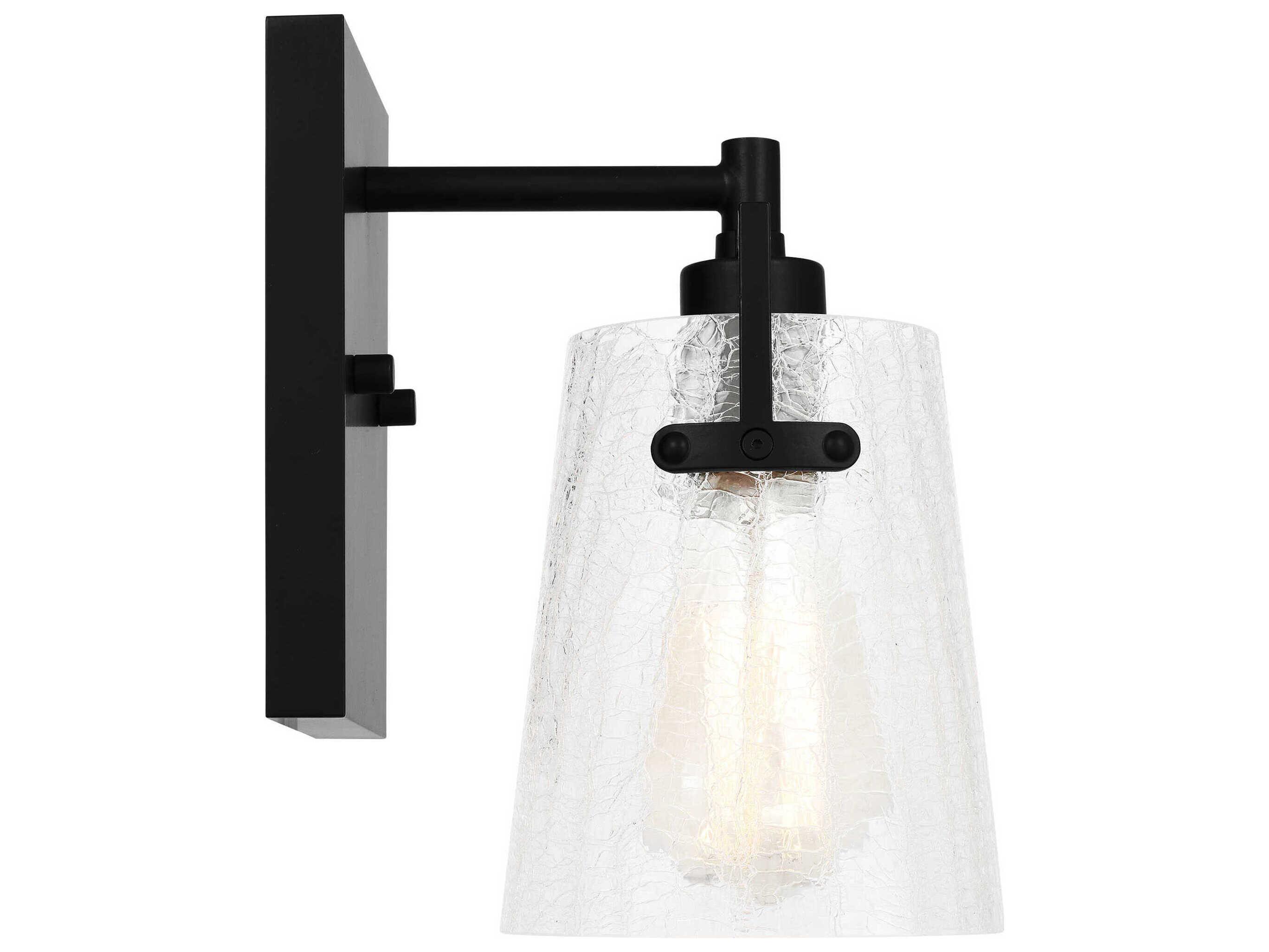 Visual Comfort Studio Crofton 1-Light Midnight Black Wall Sconce